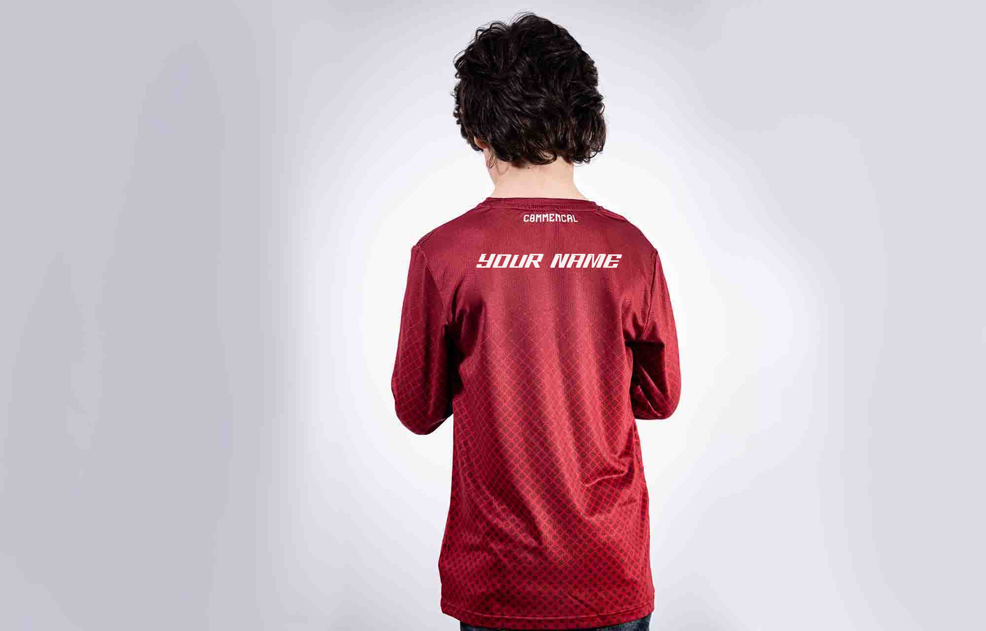 JERSEY KID COMMENCAL RED image number 0