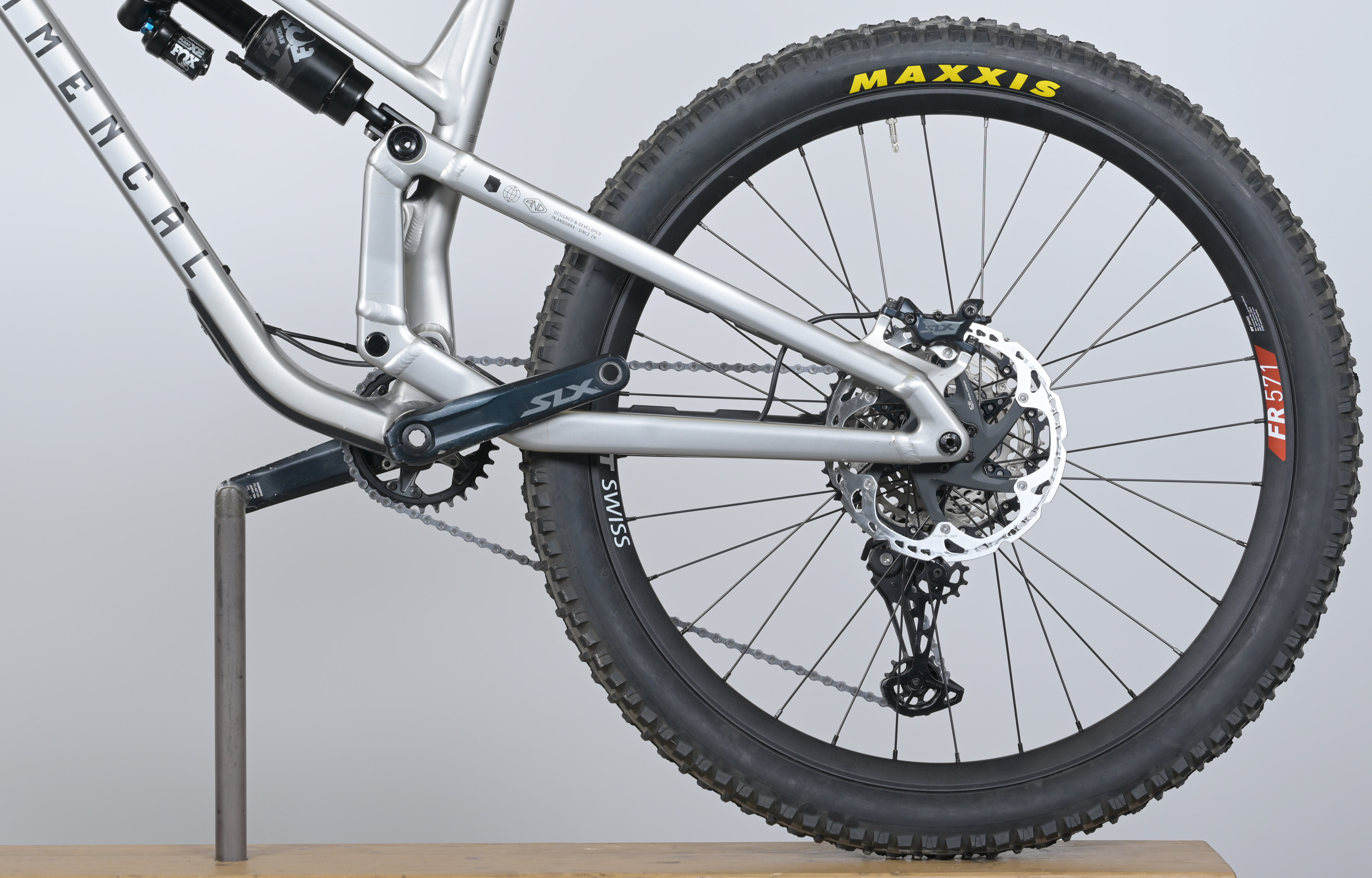 COMMENCAL META SX V5 ESSENTIAL SILVER - M (23131502) image cover number large 2