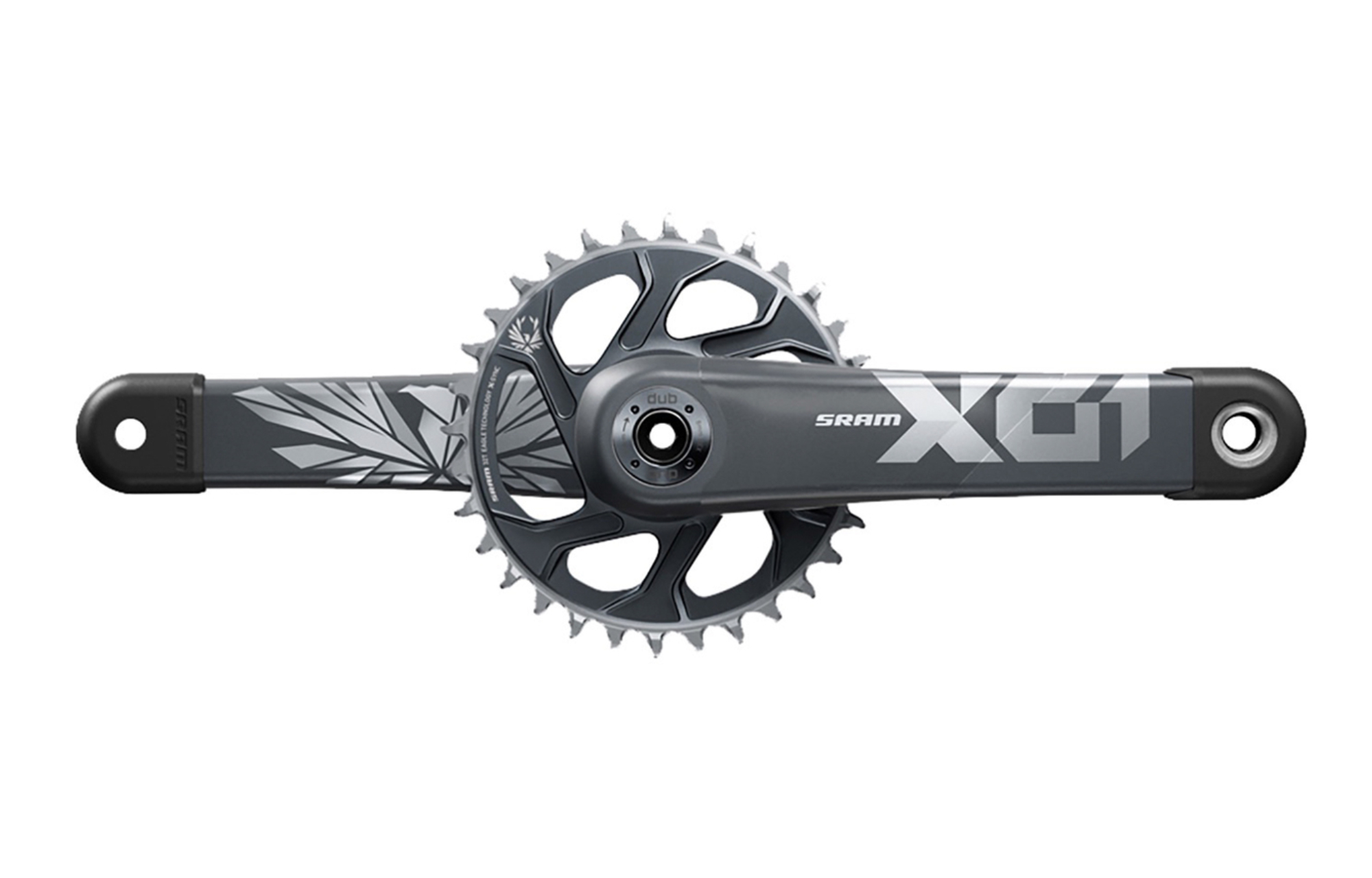 PEDALIER SRAM X01 CARBONE EAGLE DUB 32D 170MM image number null