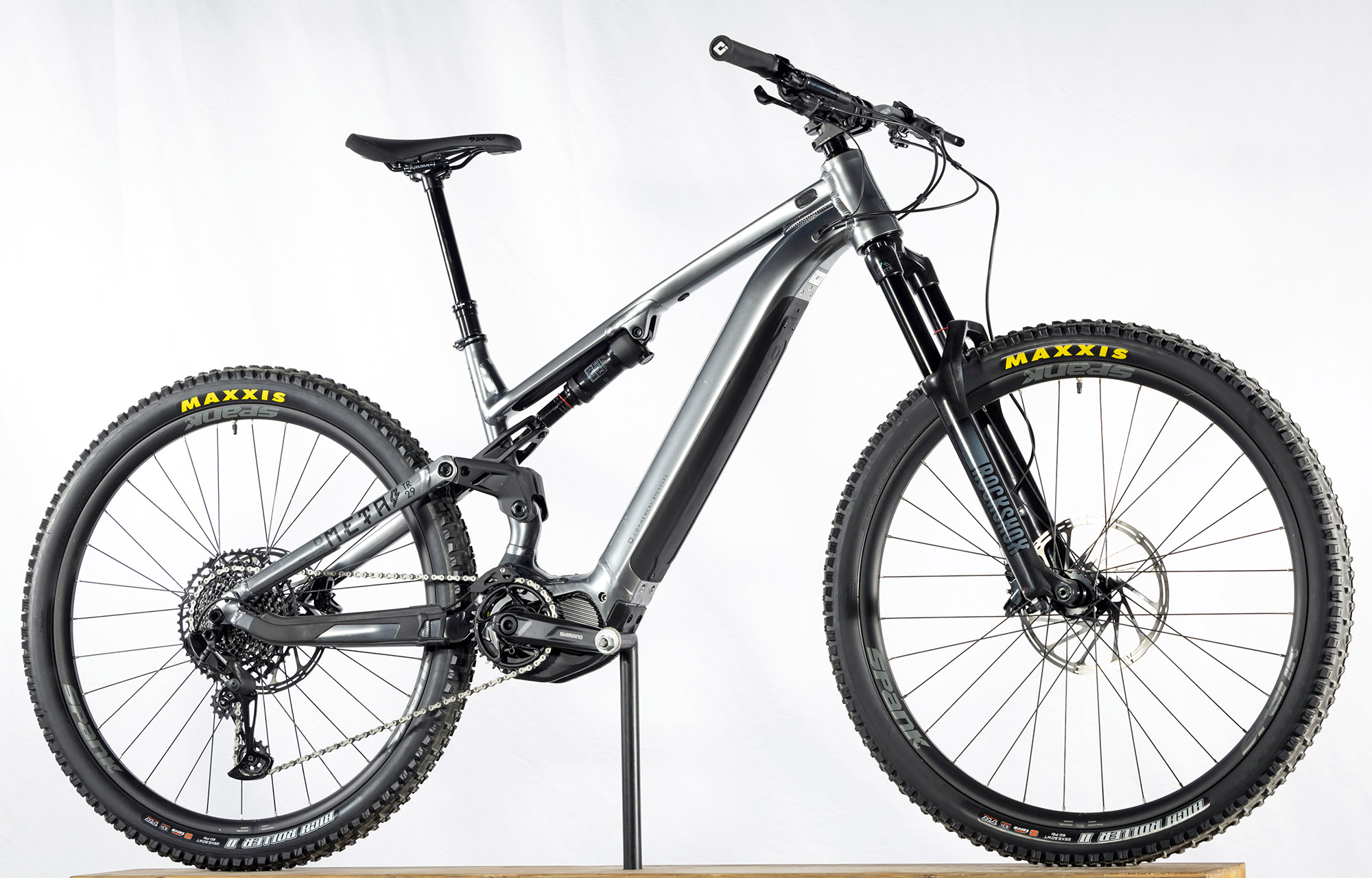COMMENCAL META POWER TR SHIMANO RIDE GUN METAL - L (21181303) 175km image number null