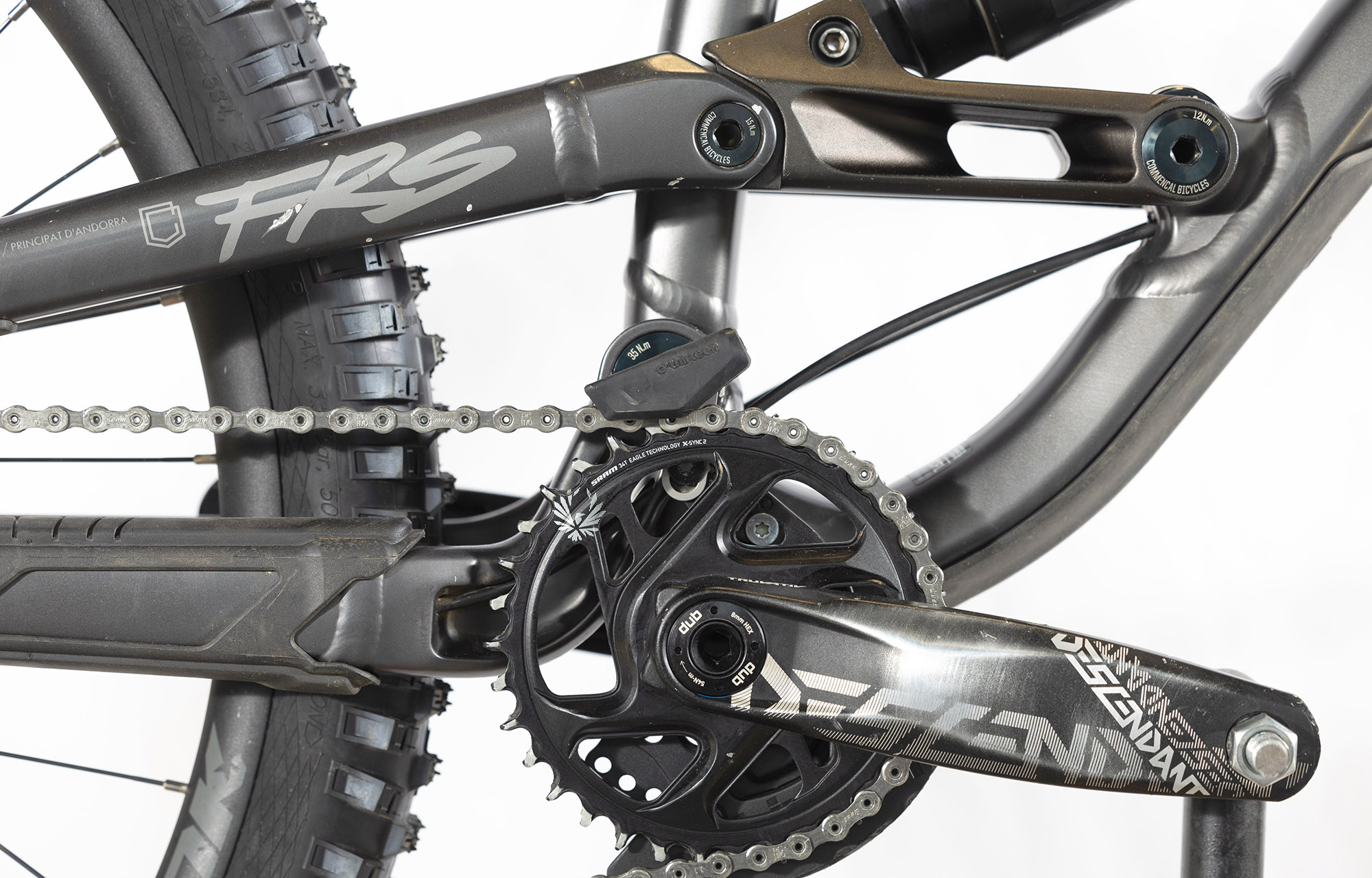 COMMENCAL FRS ESSENTIAL DARK SLATE - M (22151902) image number null