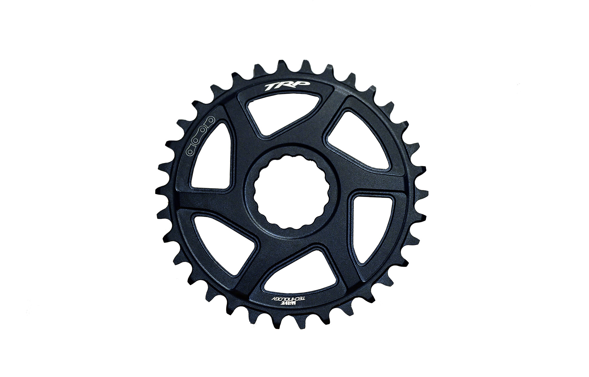 TRP 34T BOOST 3MM OFFSET CHAINRING SANDBLASTED BLACK -  (24500140) image number null