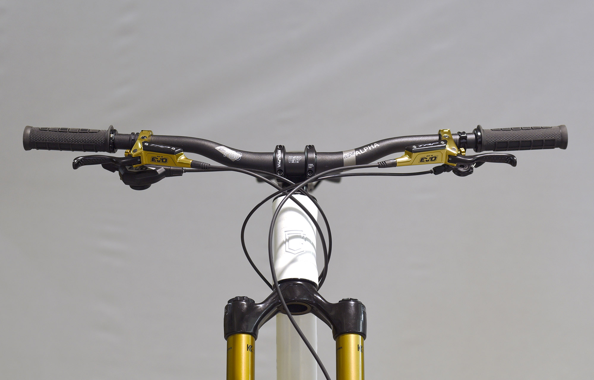 COMMENCAL META V5 CLEAR SILVER [COMMENCAL TEAM] ALC - M  (24100020) image number null