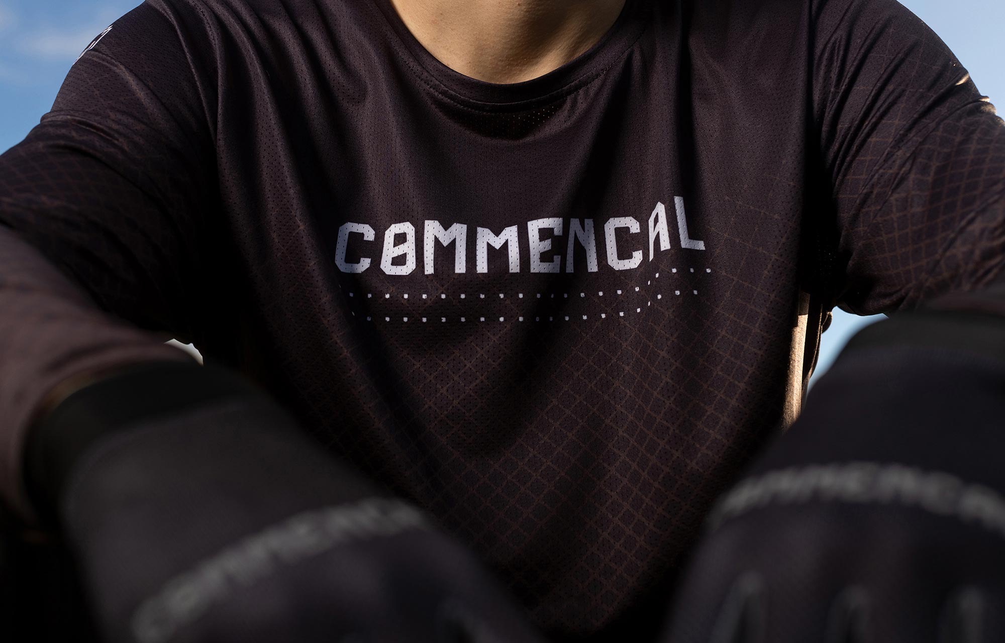 COMMENCAL LONG SLEEVE JERSEY BLACK image number 7