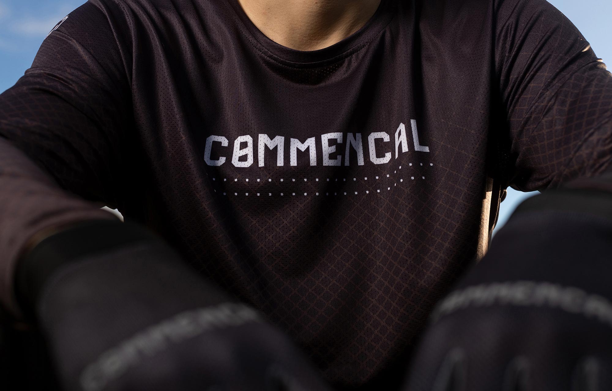 COMMENCAL LONG SLEEVE JERSEY BLACK image number 6