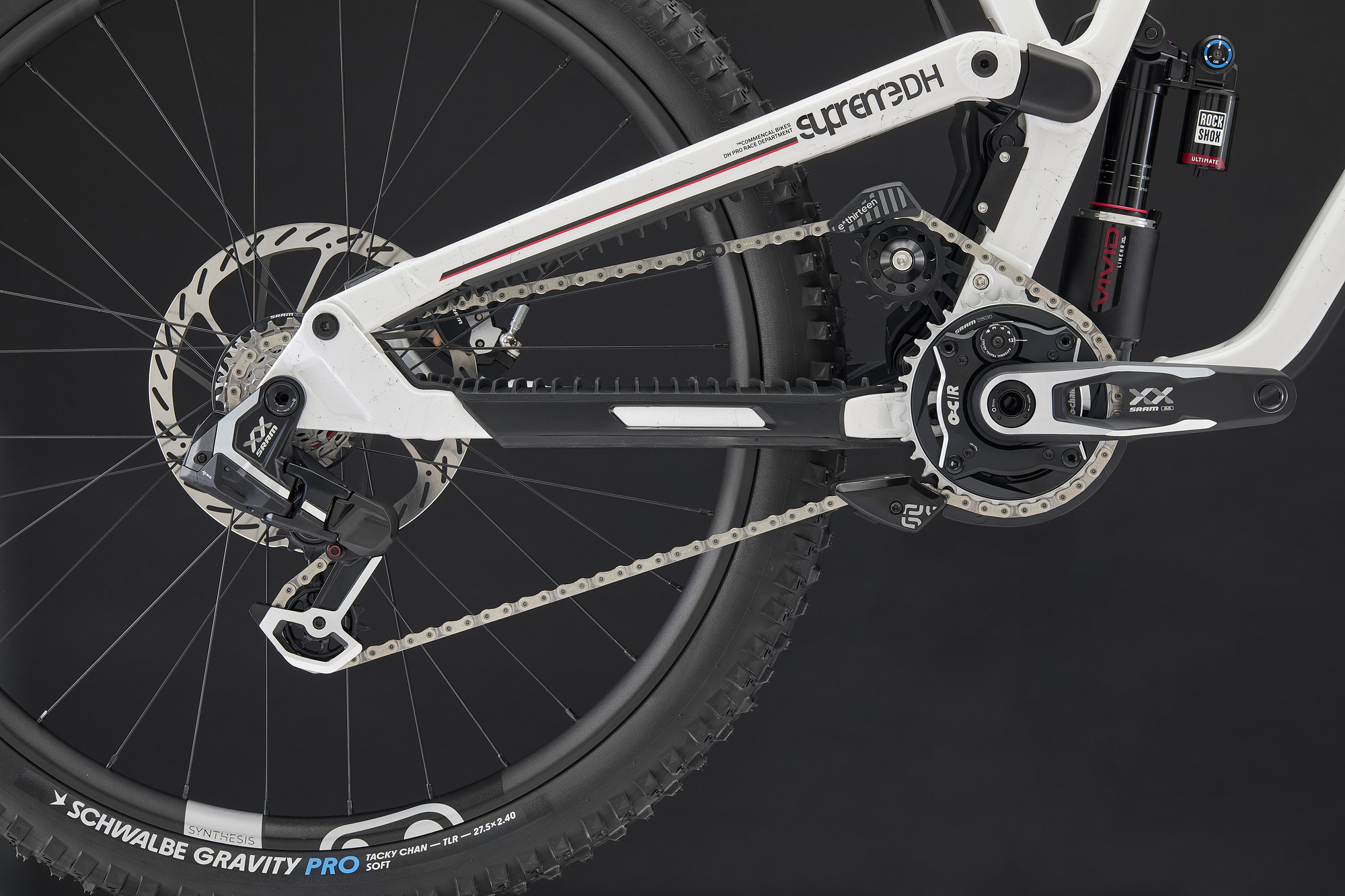 COMMENCAL SUPREME DH V5.2 TEAM REPLICA PURE WHITE 2027 image large number 5