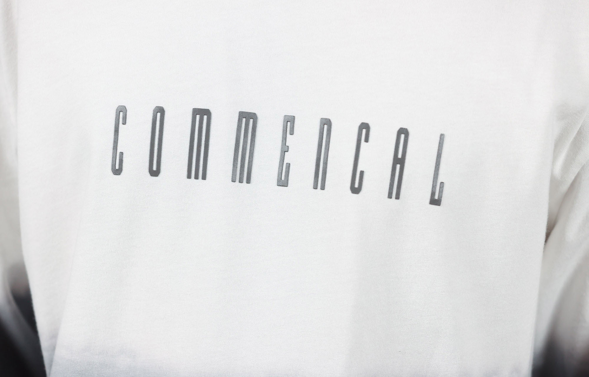 T-SHIRT LONG SLEEVES COMMENCAL BLEACHED GREY image number 1