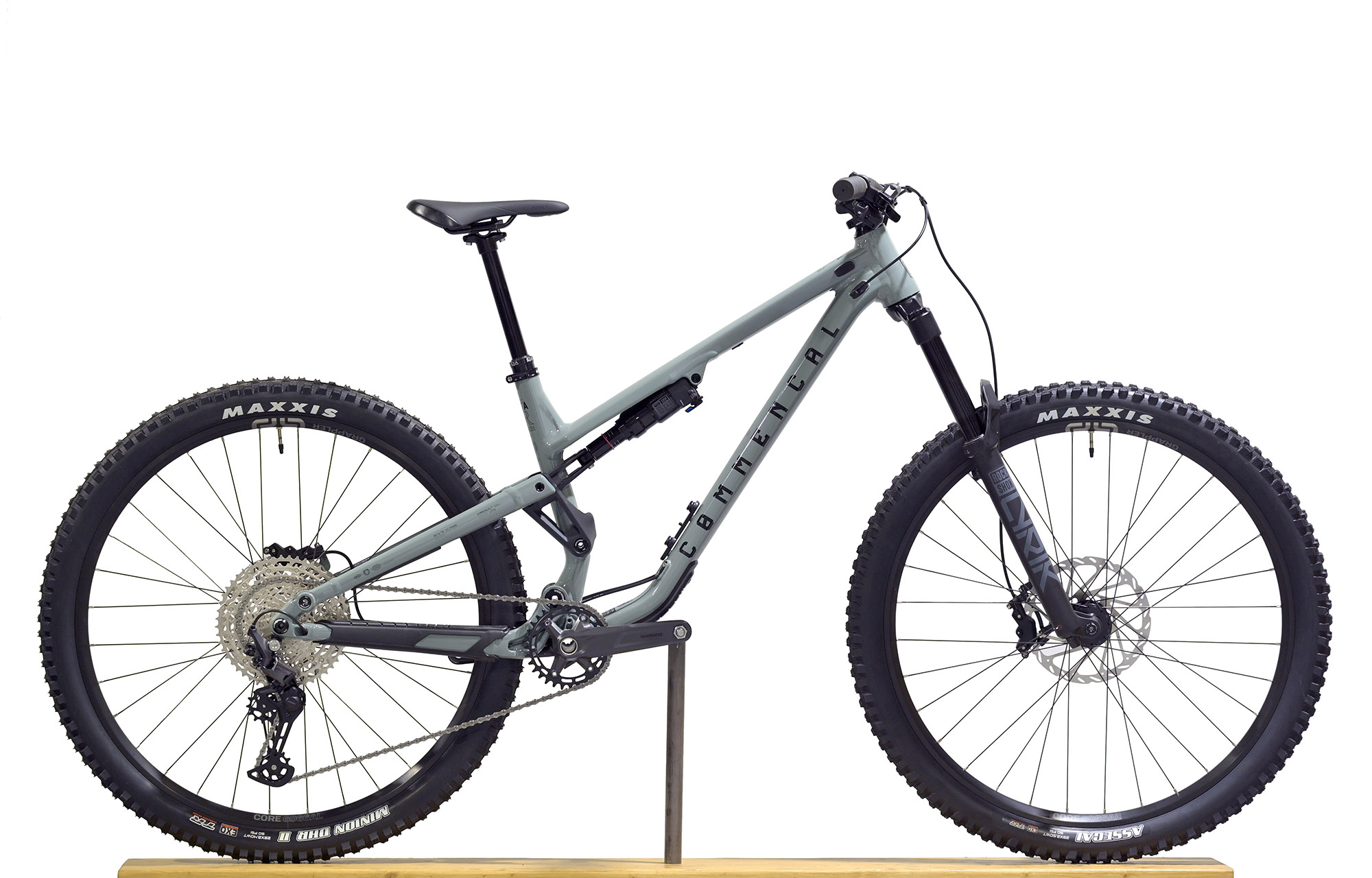 COMMENCAL META TR V4 RIDE PYRITE GREY - M (25120102) image number null