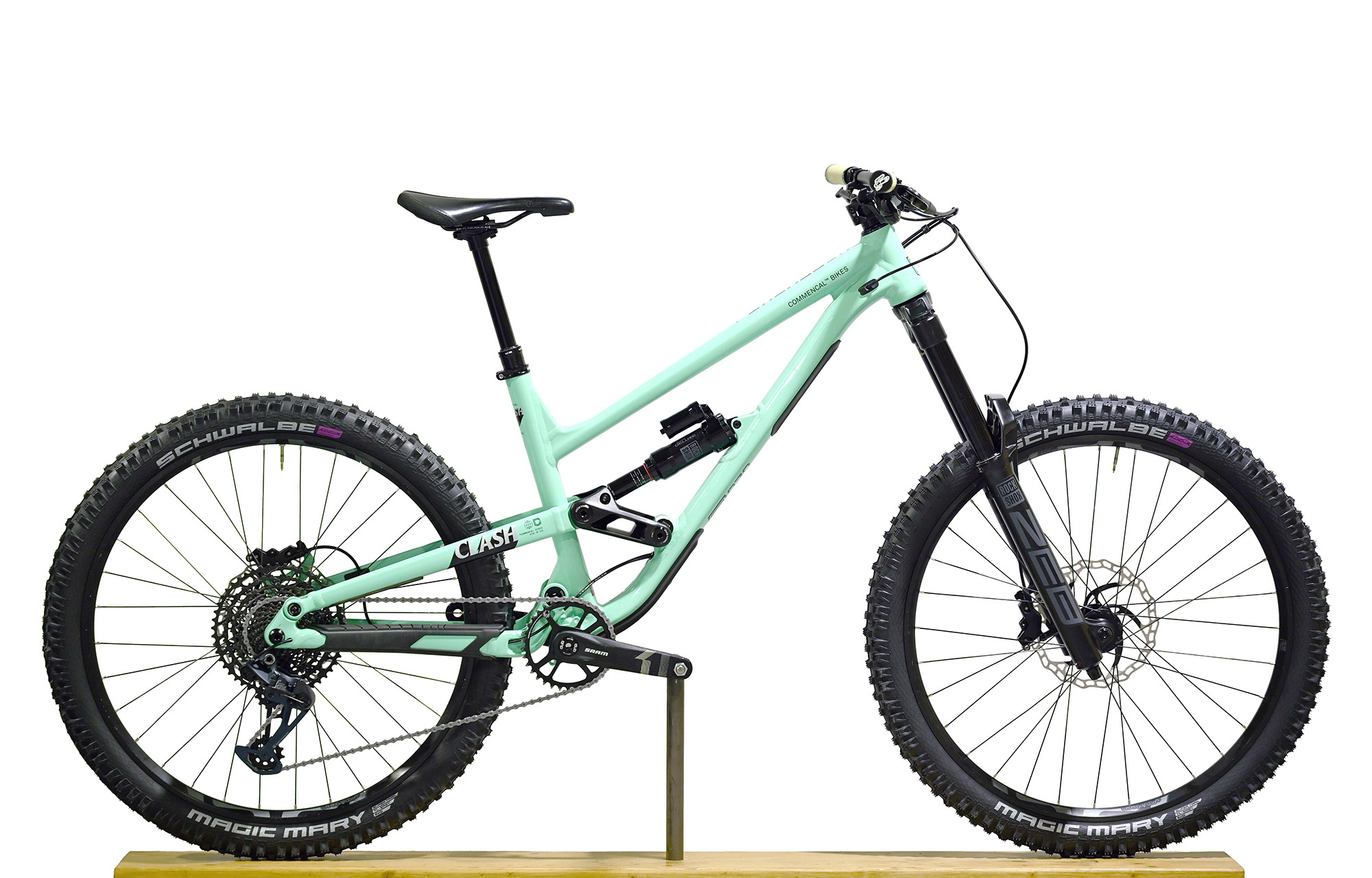 COMMENCAL CLASH RIDE EMERALD GREEN - M (23130102) image number null