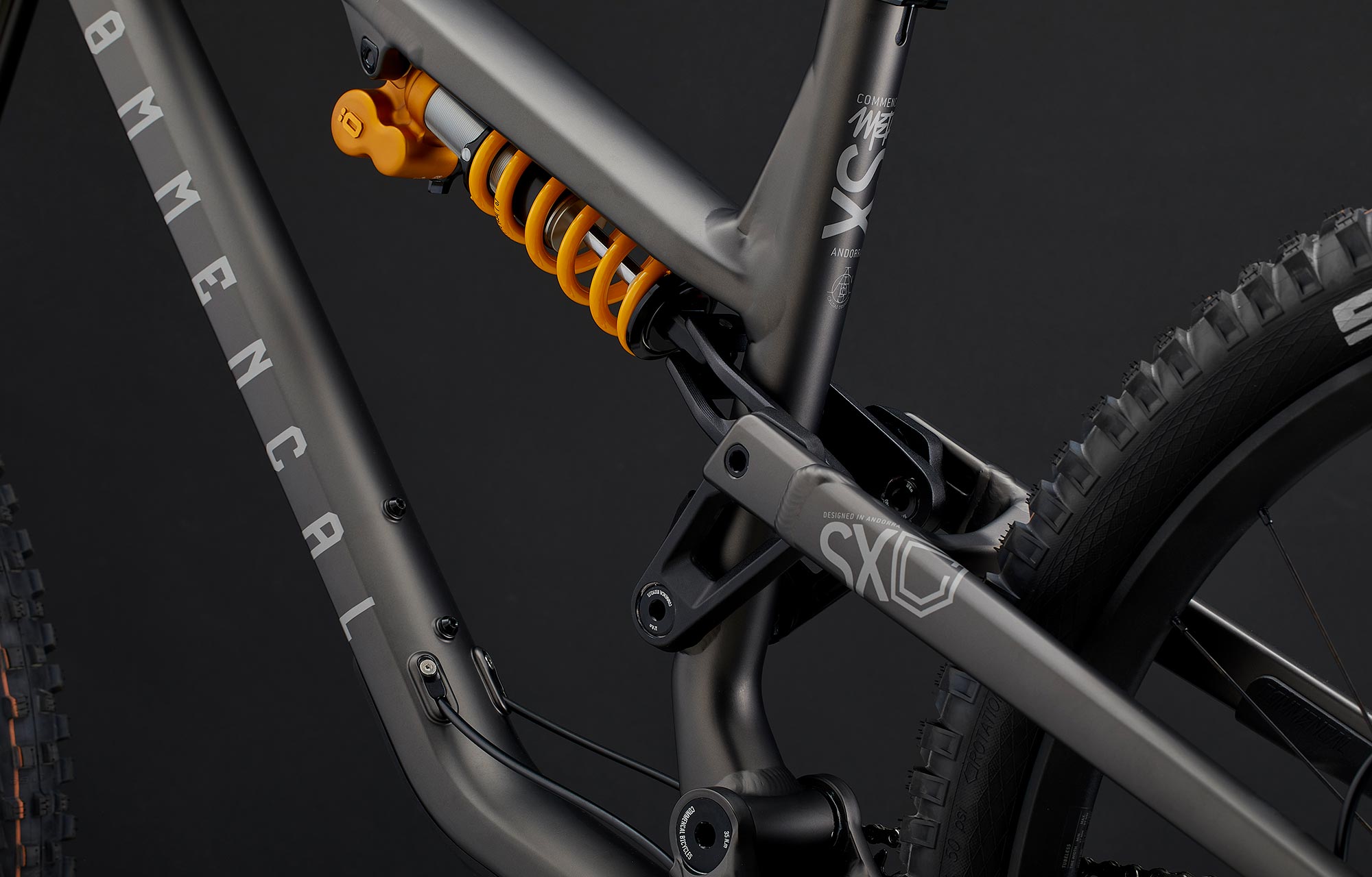 COMMENCAL META SX V4 OHLINS EDITION DARK SLATE image number null