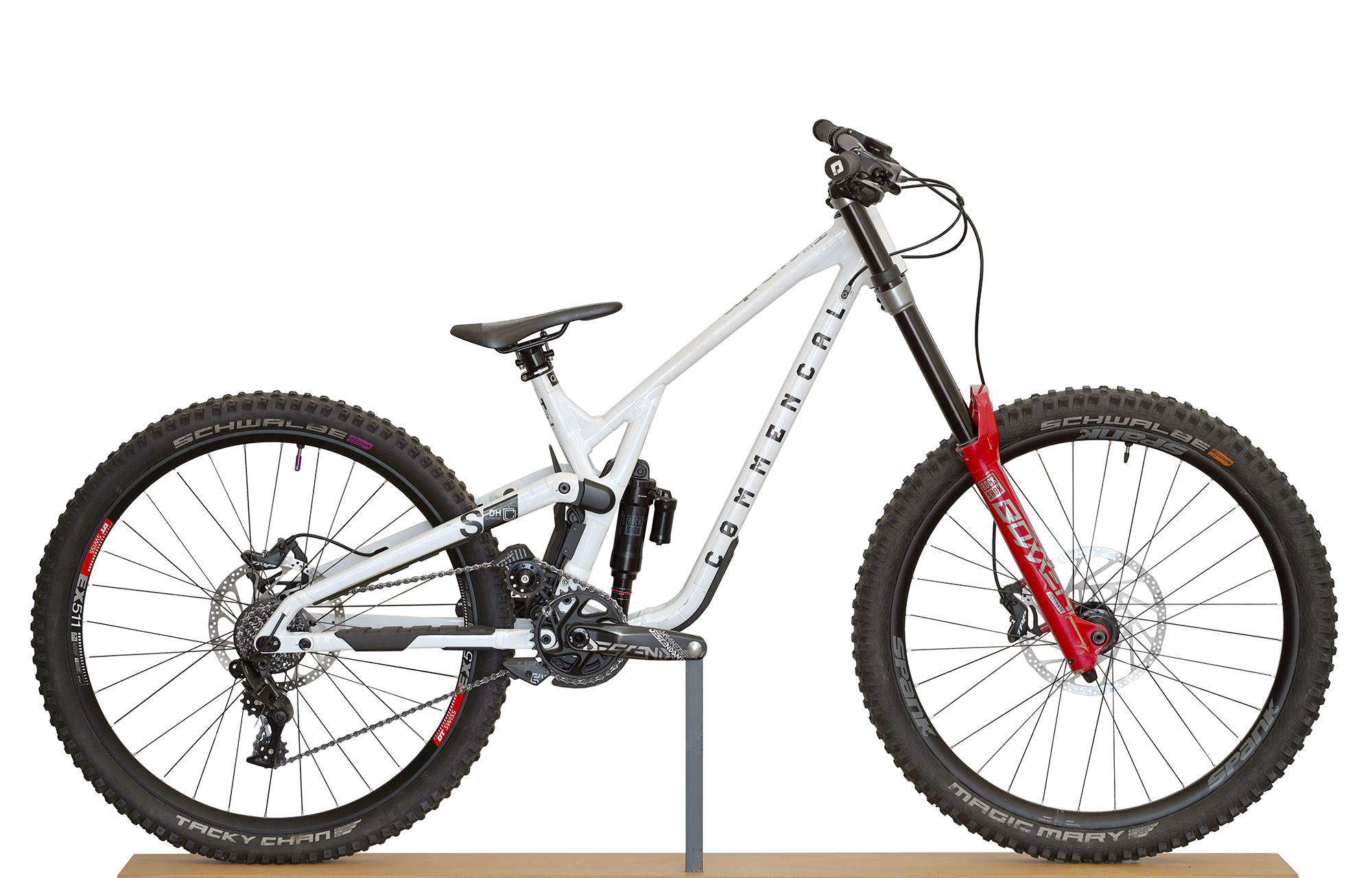 COMMENCAL SUPREME DH V5 XS PURE WHITE (23170900) image number null