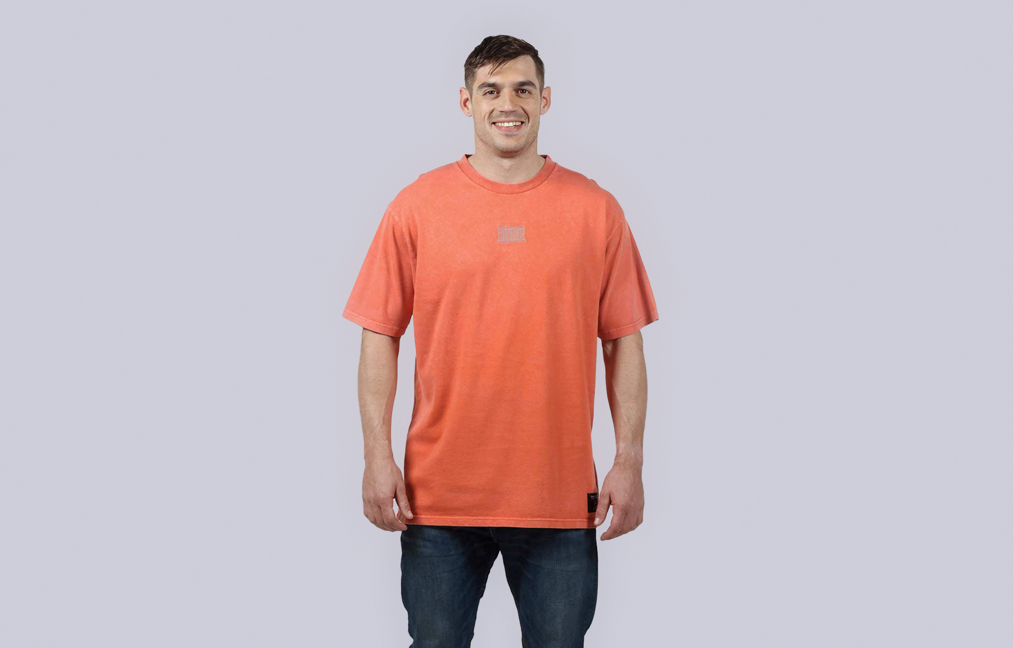T-SHIRT COMMENCAL WASHED TANGERINE image number 0