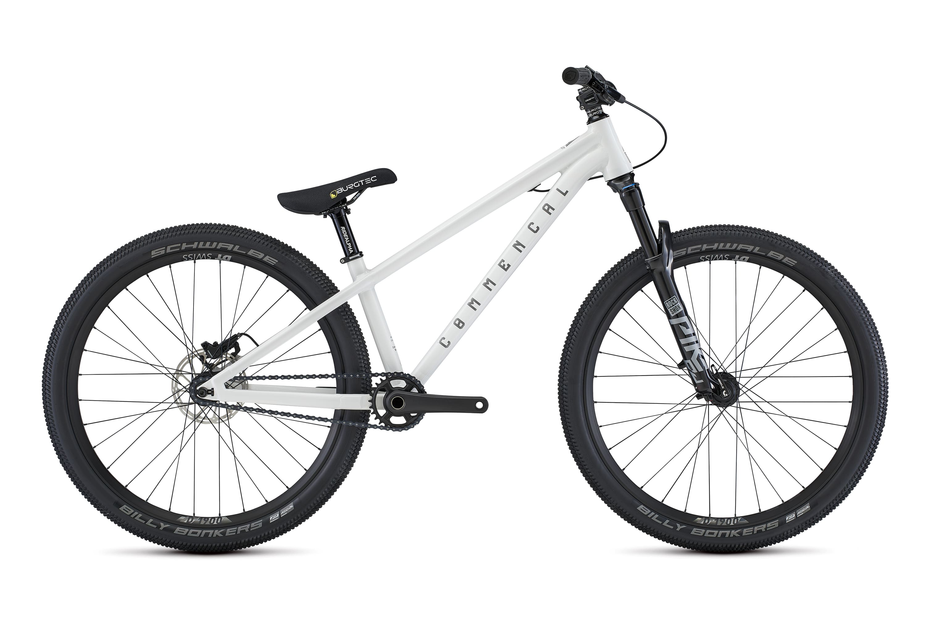 COMMENCAL ABSOLUT PIKE BLACK PURE WHITE 2025 image number null