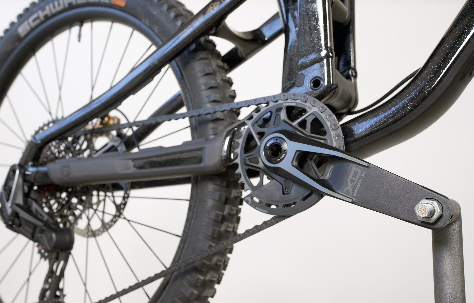 COMMENCAL META SX V5 OHLINS T-TYPE GLITTERY BLACK ALC - M (22102043) image number null