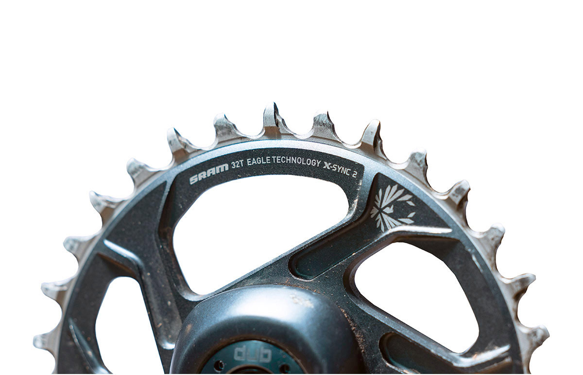 SRAM X01 CARBON EAGLE DUB 32T 170MM image number null
