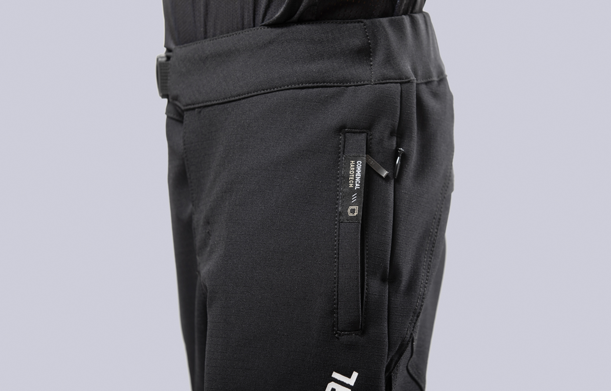 COMMENCAL KIDS HARDTECH PANTS BLACK image number 2