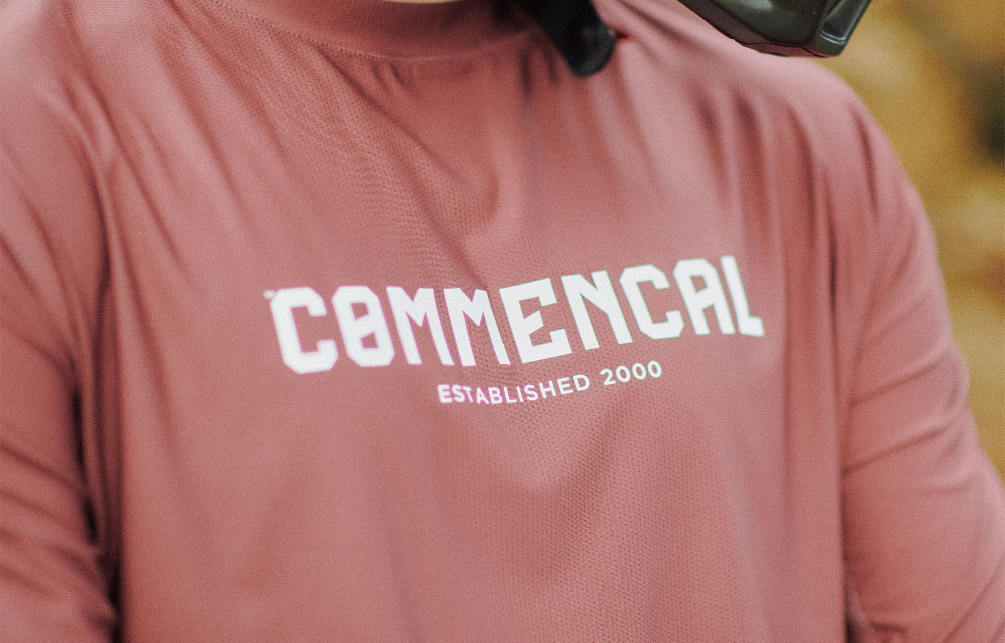 COMMENCAL COMMENCAL CORPORATE LONG SLEEVE JERSEY RED DIRT