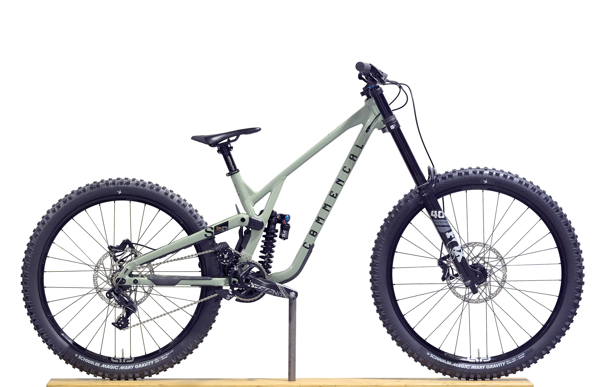 COMMENCAL SUPREME DH V5 ESSENTIAL HERITAGE GREEN - S (22150801) image number null