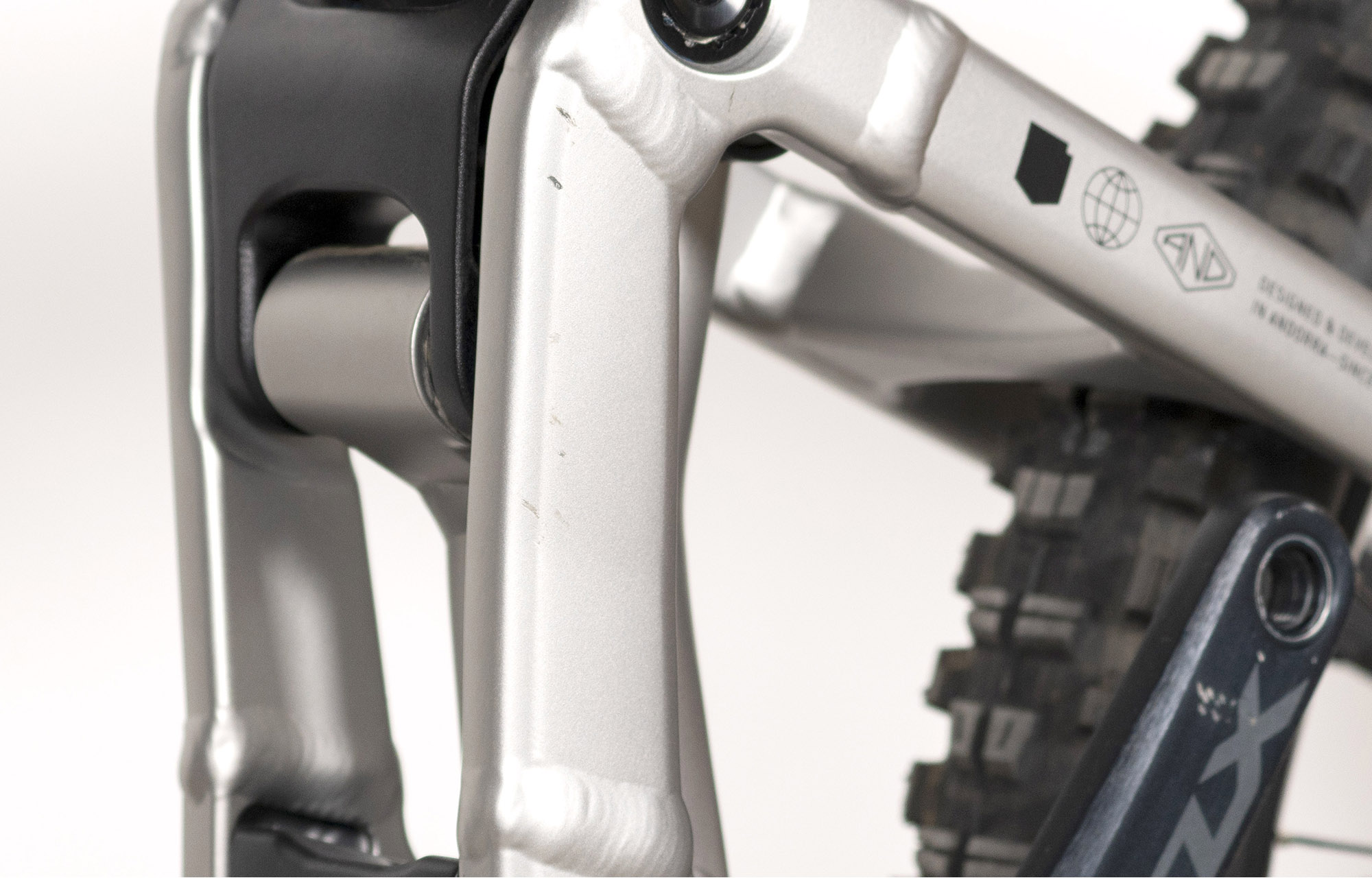 COMMENCAL META SX V5 ESSENTIAL SILVER - M (23131502) image large number 7
