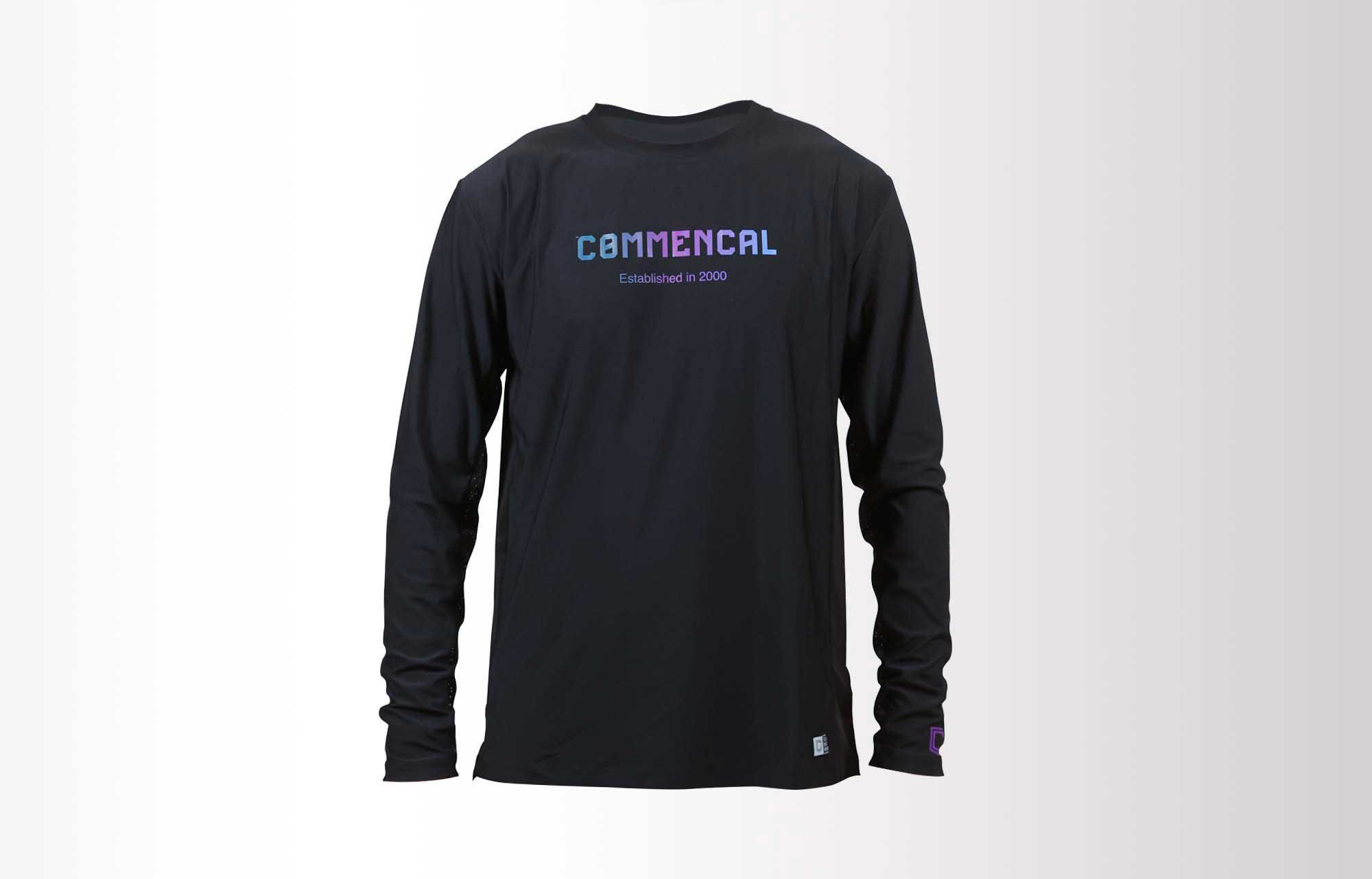 COMMENCAL LIGHTECH CORPORATE LONG SLEEVE JERSEY BLACK image number 0