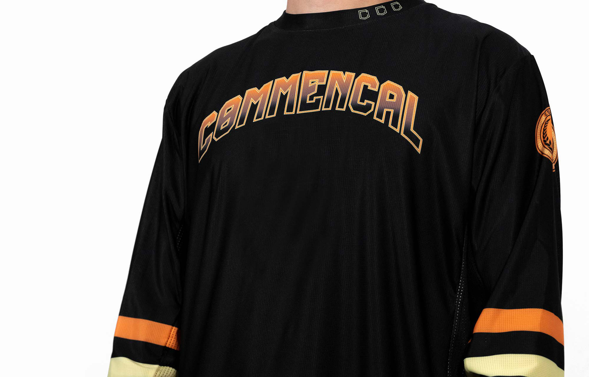 COMMENCAL LIGHTECH DH CLUB LONG SLEEVE JERSEY BLACK image number 1
