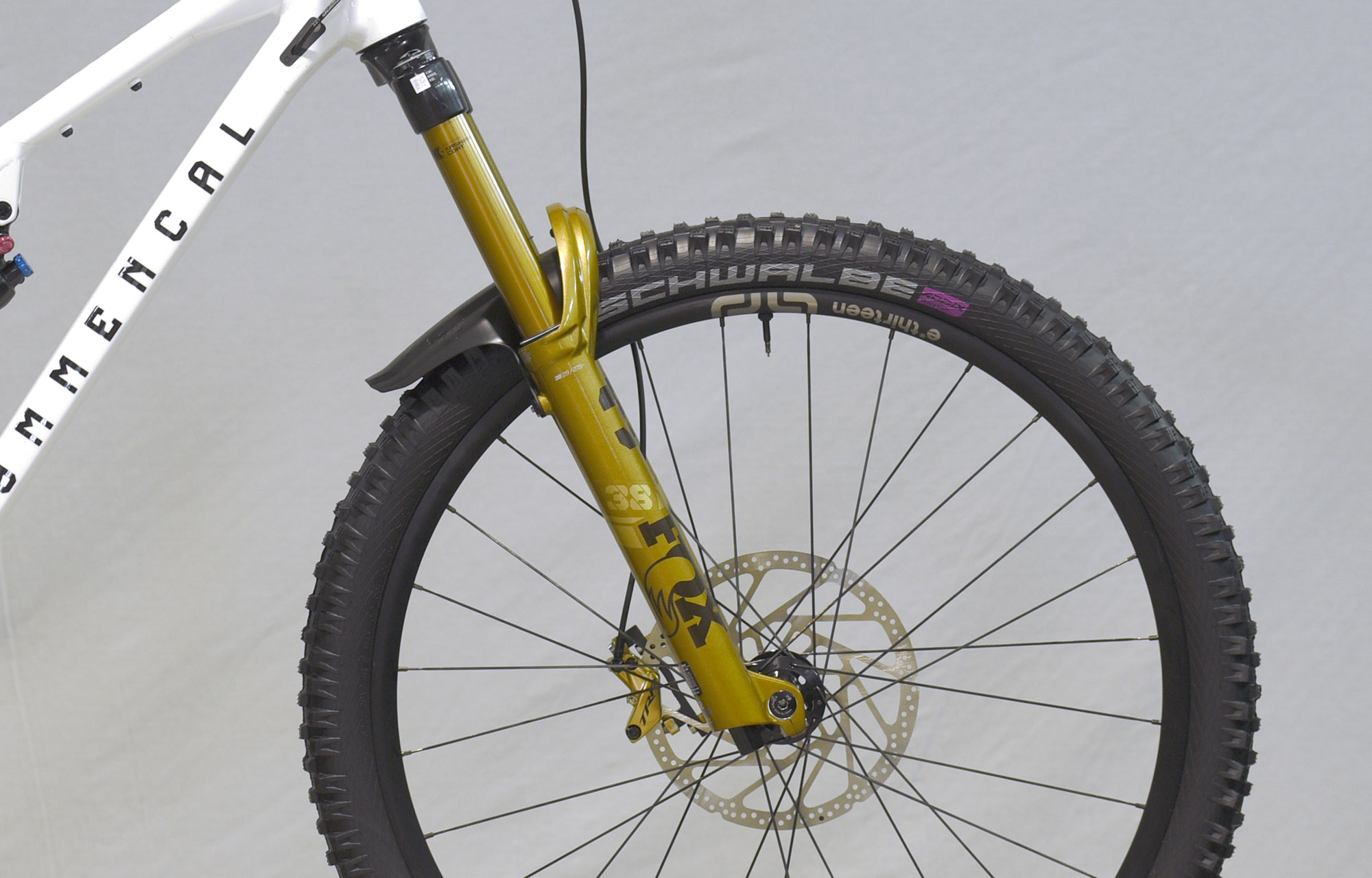 COMMENCAL META V5 CLEAR SILVER [COMMENCAL TEAM] ALC - M  (24100020) image number null