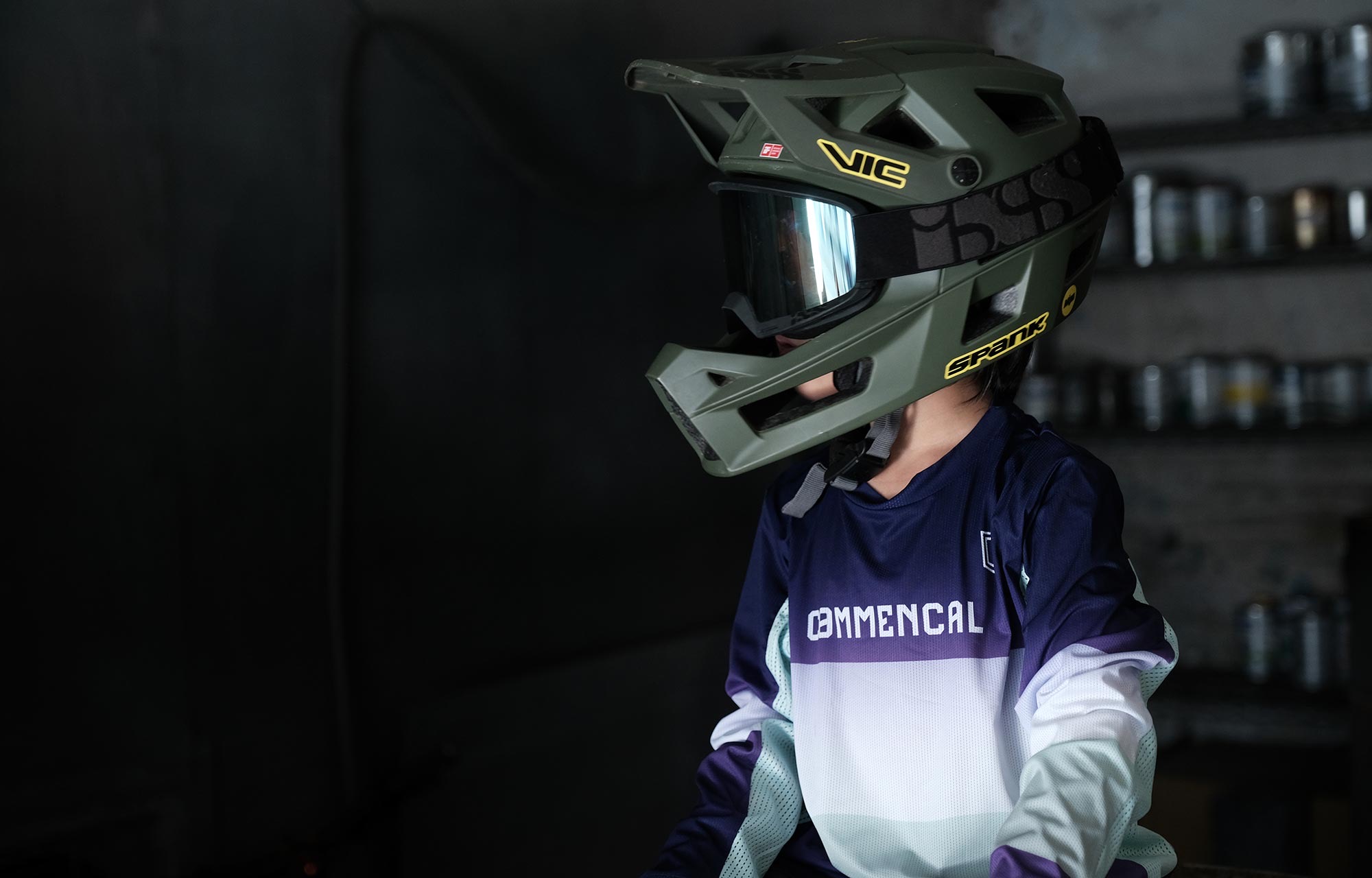 COMMENCAL KIDS LONG SLEEVE MAGIC MIMI RACE JERSEY image number 5