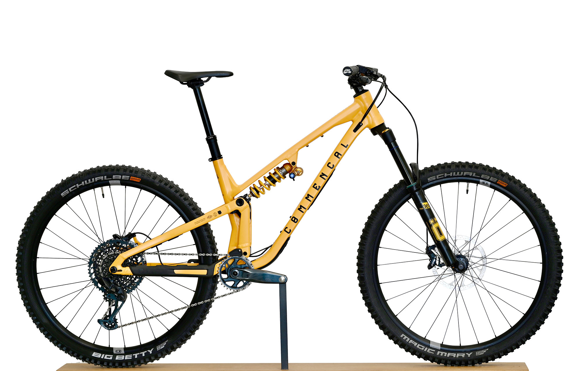 COMMENCAL META V5 OHLINS EDITION YELLOW - M (23122502) image number null