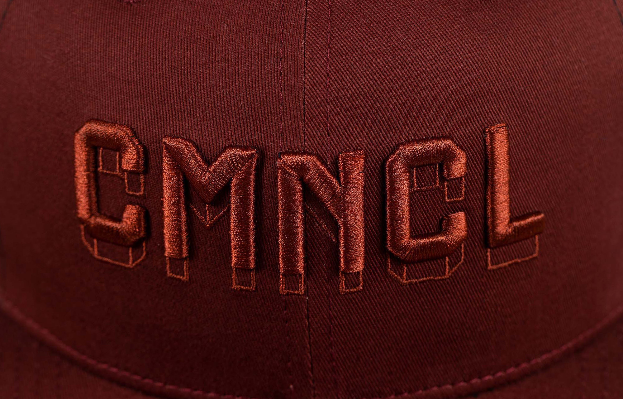 TRUCKER CAP CMNCL DARK RED image number 2