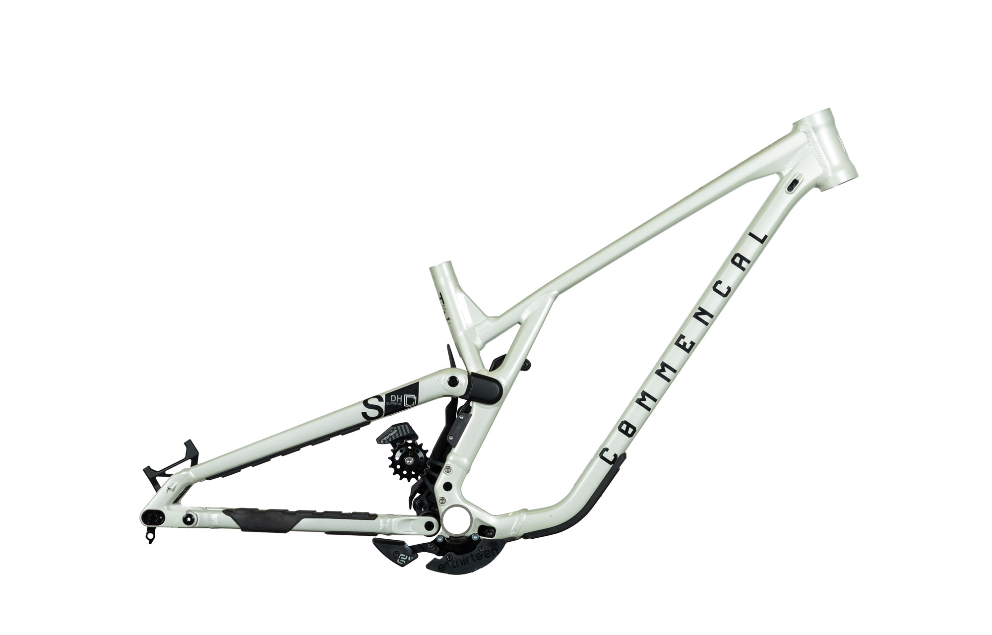 TELAIO COMMENCAL SUPREME DH V5 CLEAR SILVER image cover number 0