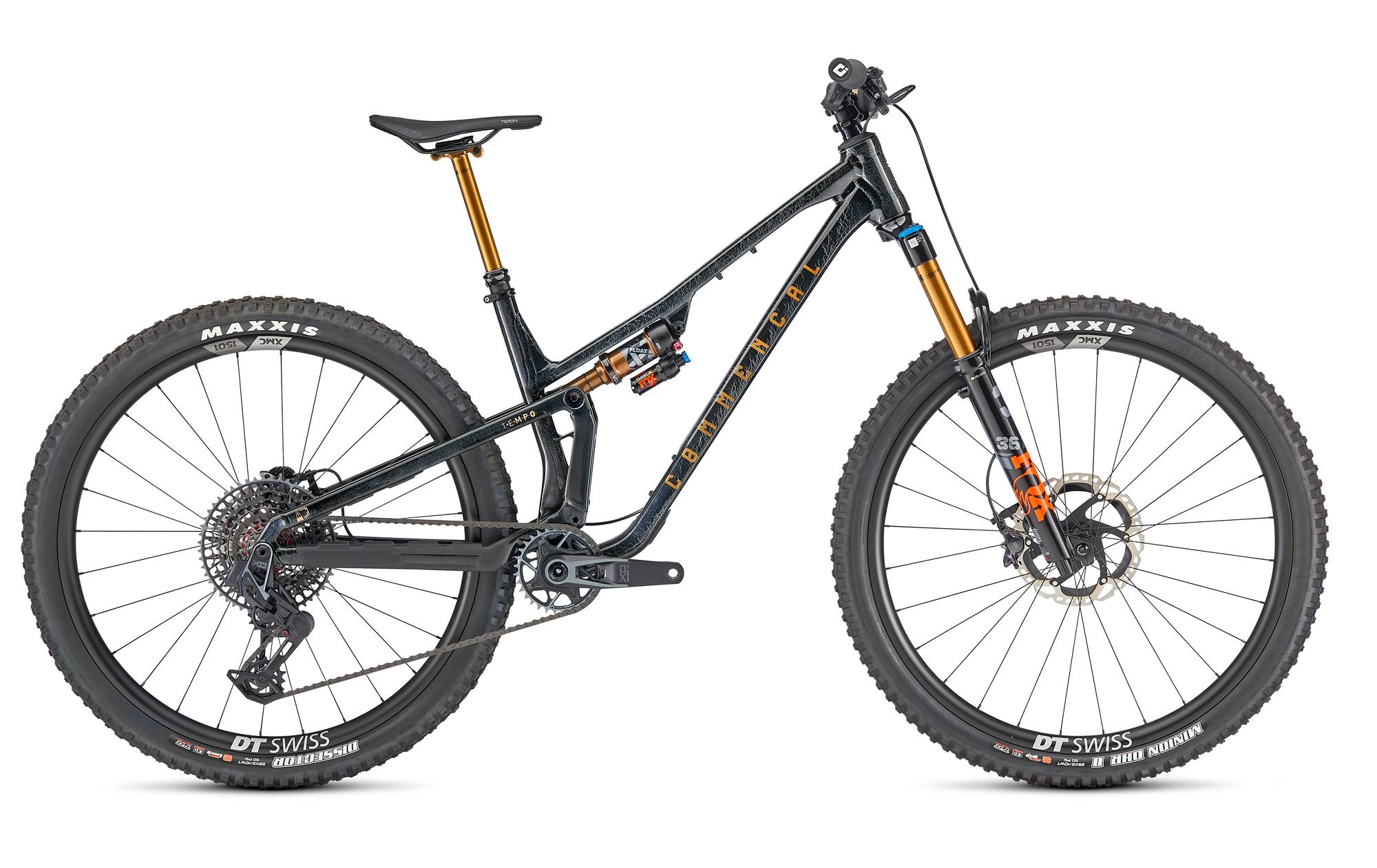 COMMENCAL T.E.M.P.O. T-TYPE CRACKLED BLACK image number null