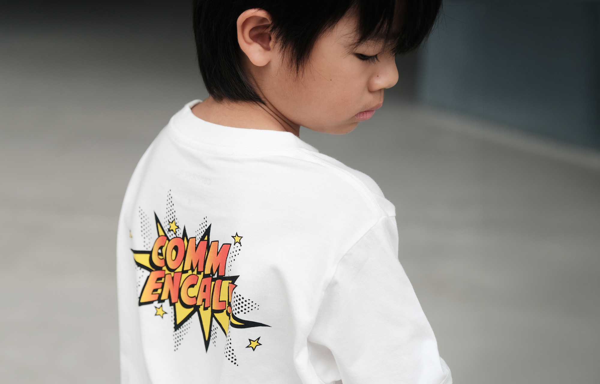 CAMISETA COMMENCAL KIDS REGULAR FIT CARTOON GREIGE image number 2