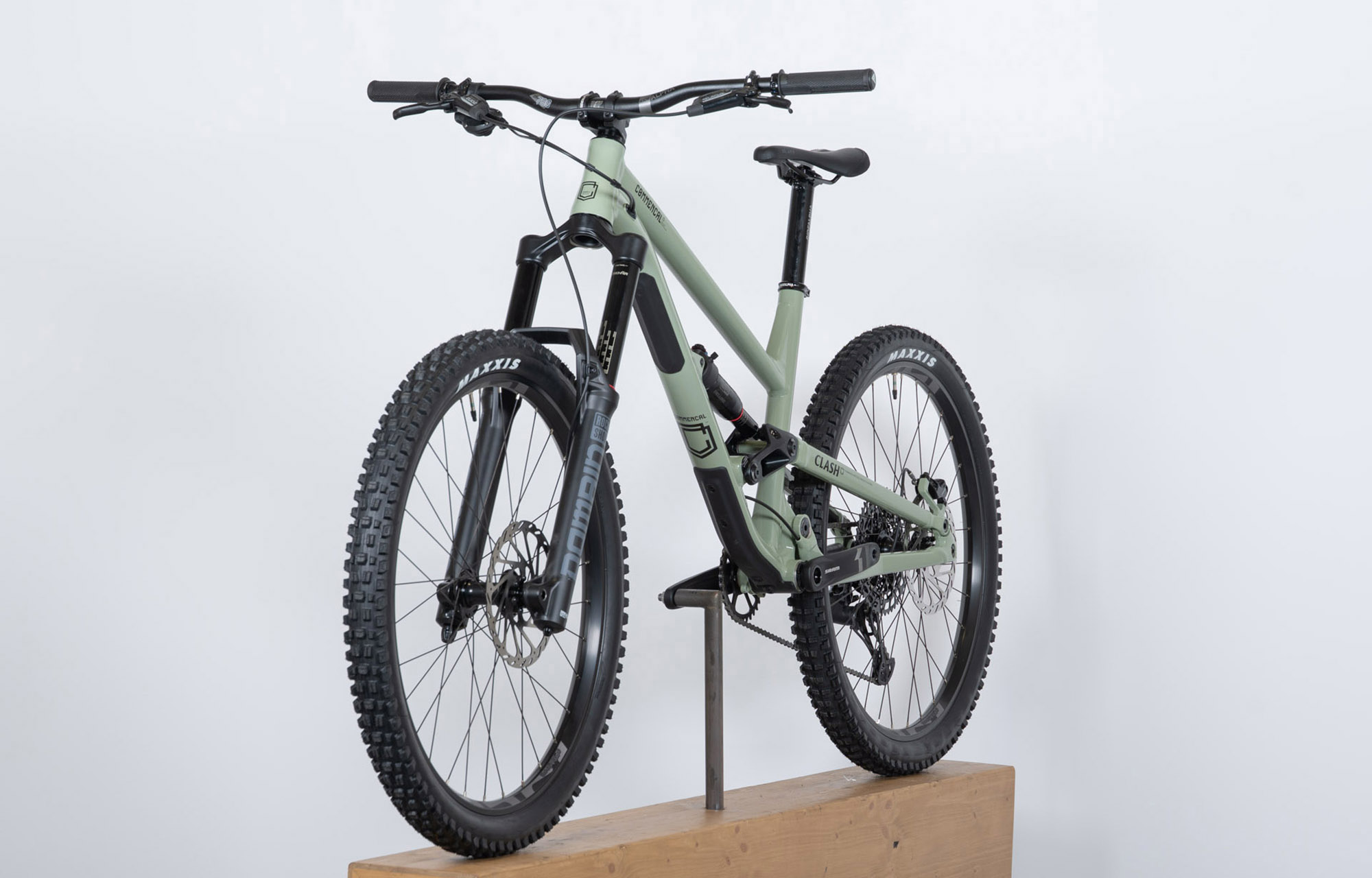 COMMENCAL CLASH ORIGIN HERITAGE GREEN - L (22131103) image cover number large 3