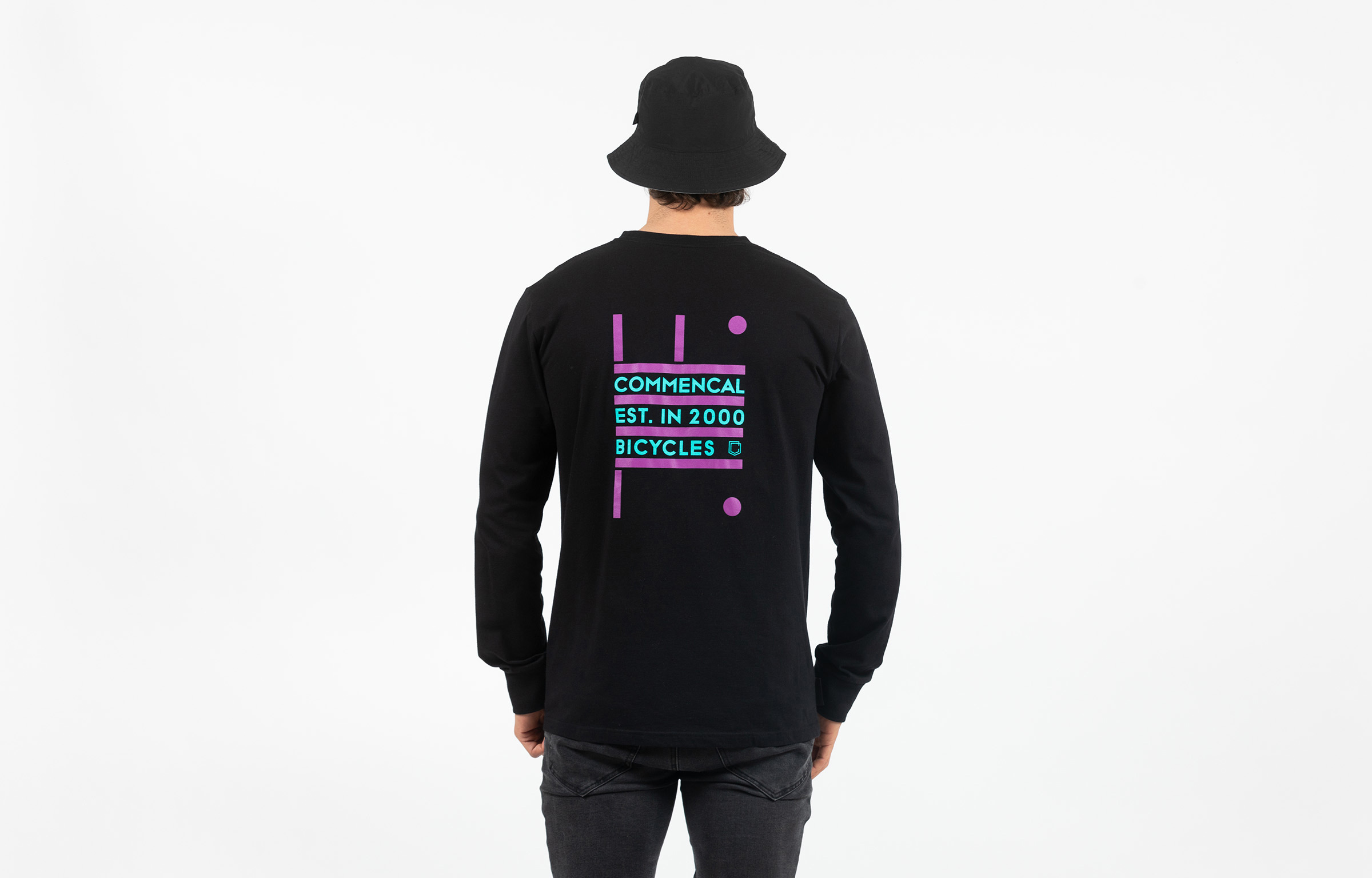 CAMISETA DE MANGA LARGA COMMENCAL NEON BLACK image number 1