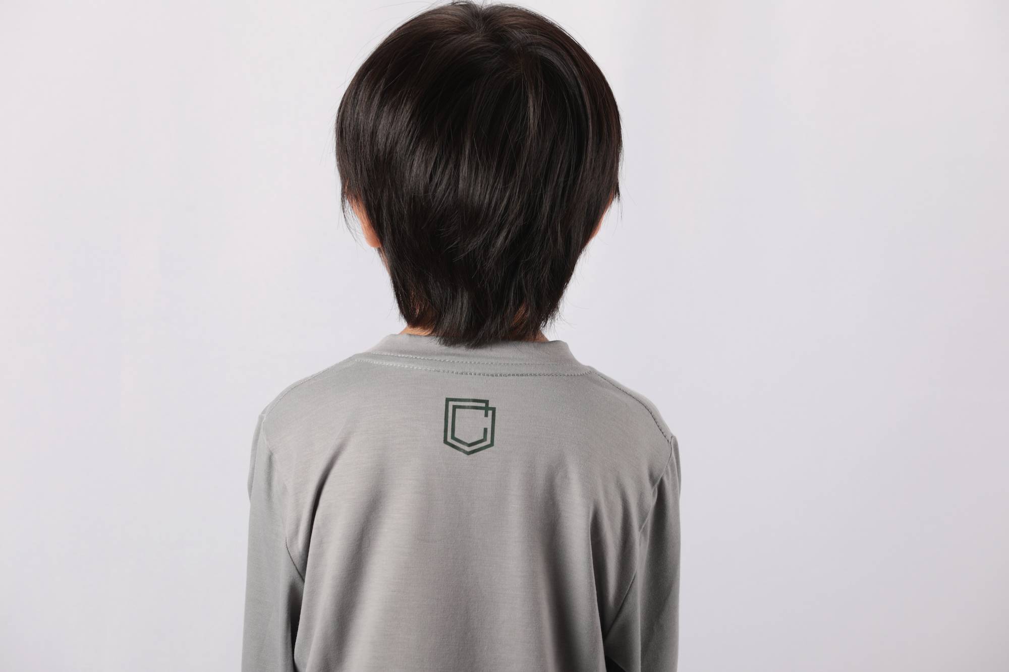 COMMENCAL KIDS LONG SLEEVE TECH-TEE GREY image number 0