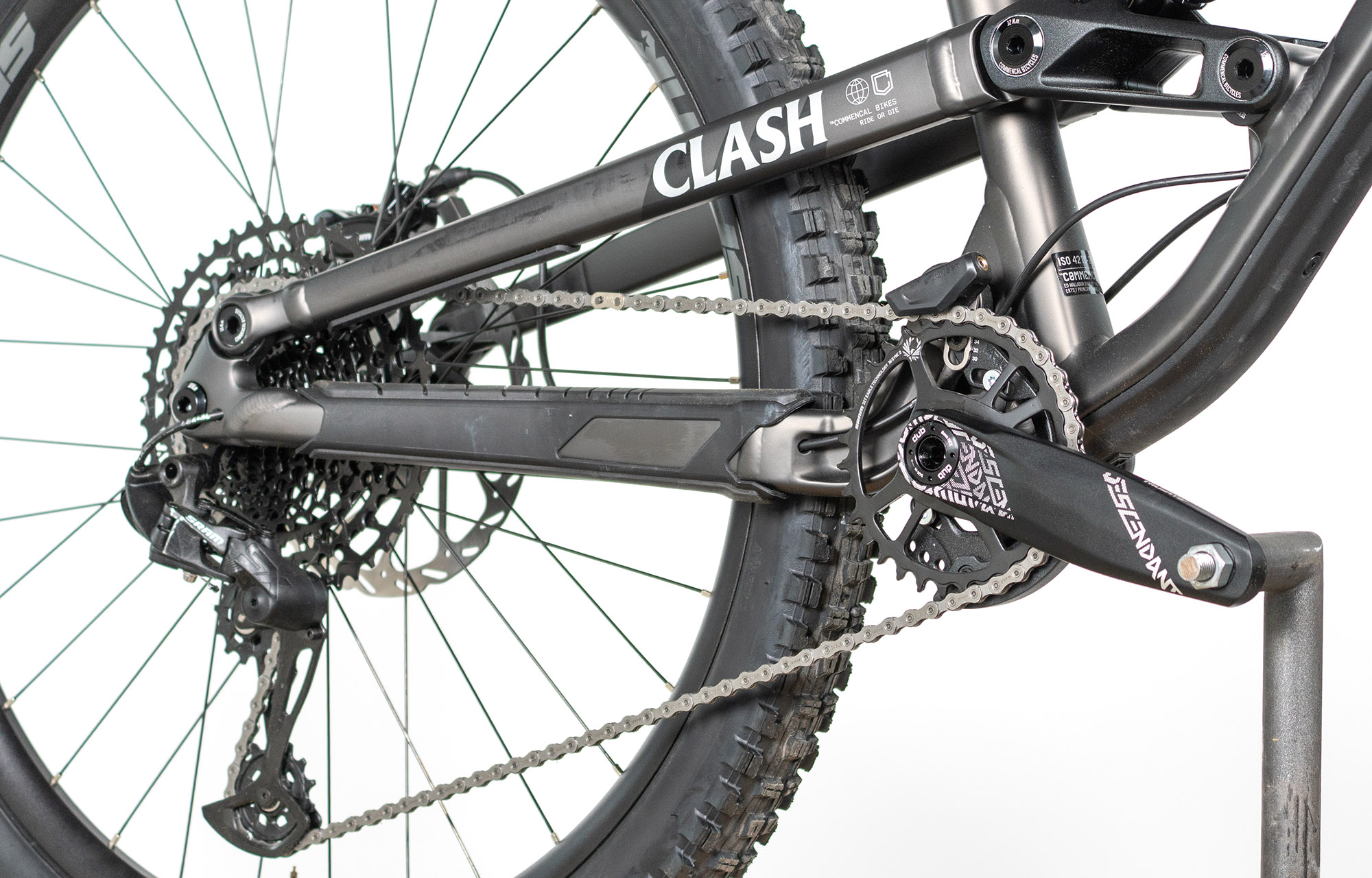 COMMENCAL CLASH RIDE FOX DARK SLATE 2025 image cover number large 1