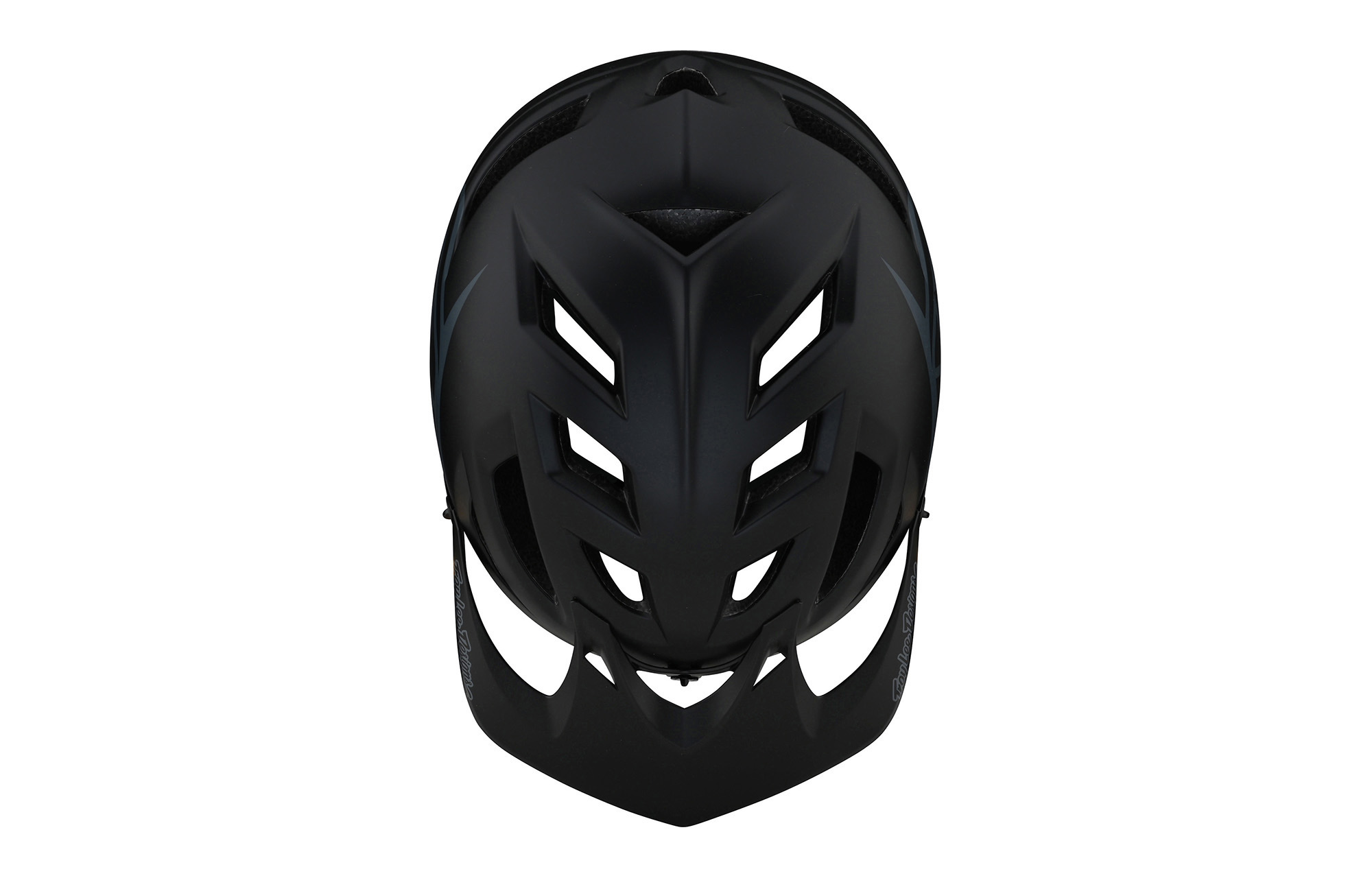 TROY LEE DESIGNS A1 HELMET - DRONE BLACK image number 2