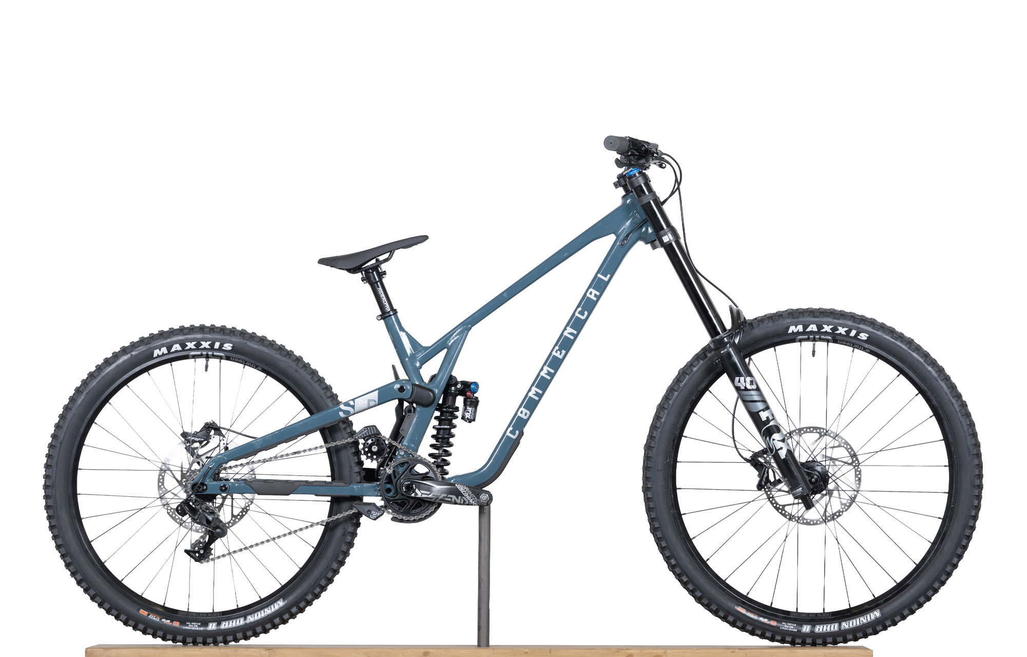 COMMENCAL SUPREME DH V5 ESSENTIAL AQUA BLUE - L (23150103) image number null