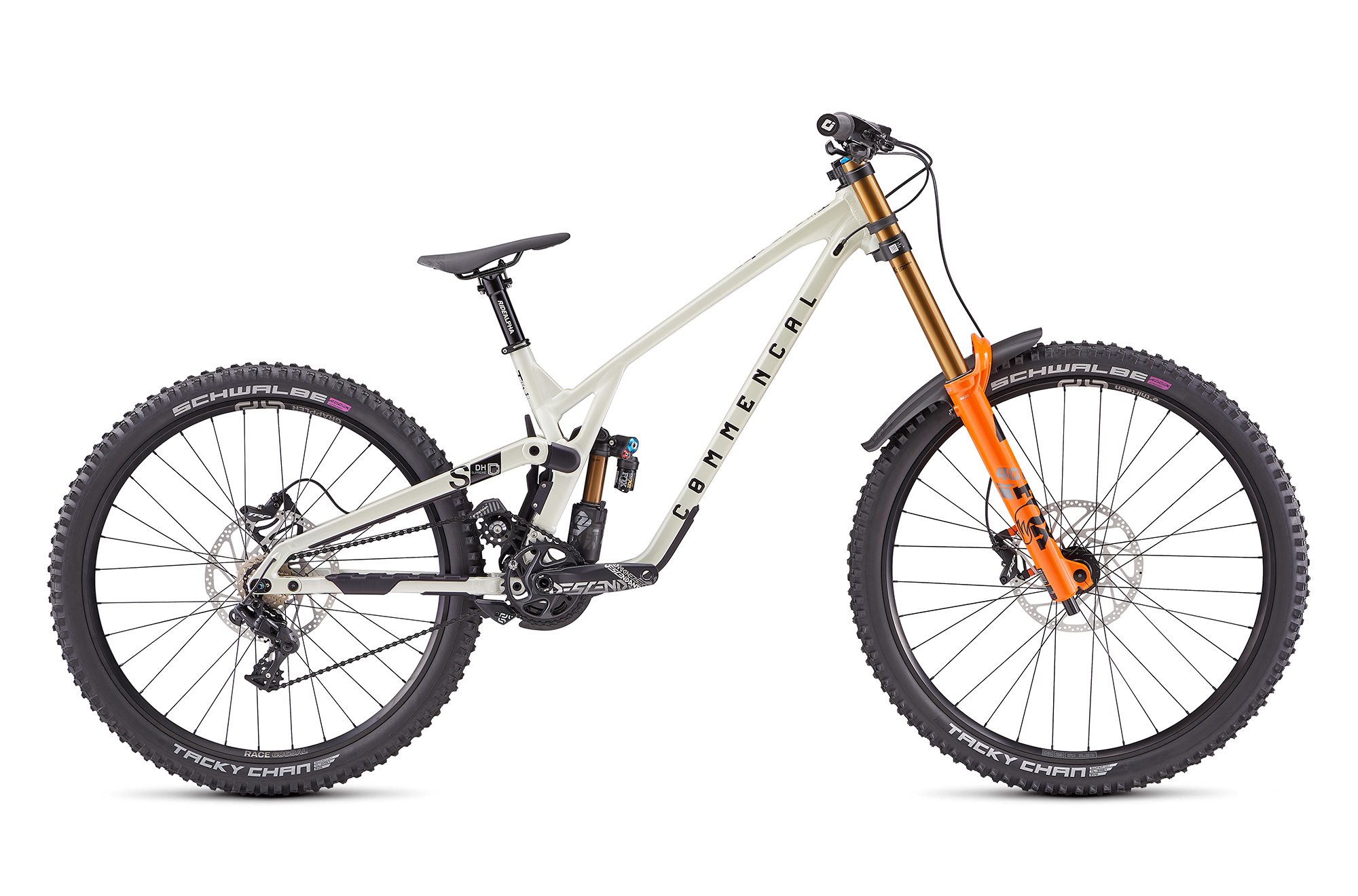 COMMENCAL SUPREME DH V5 SIGNATURE CLEAR SILVER image number null