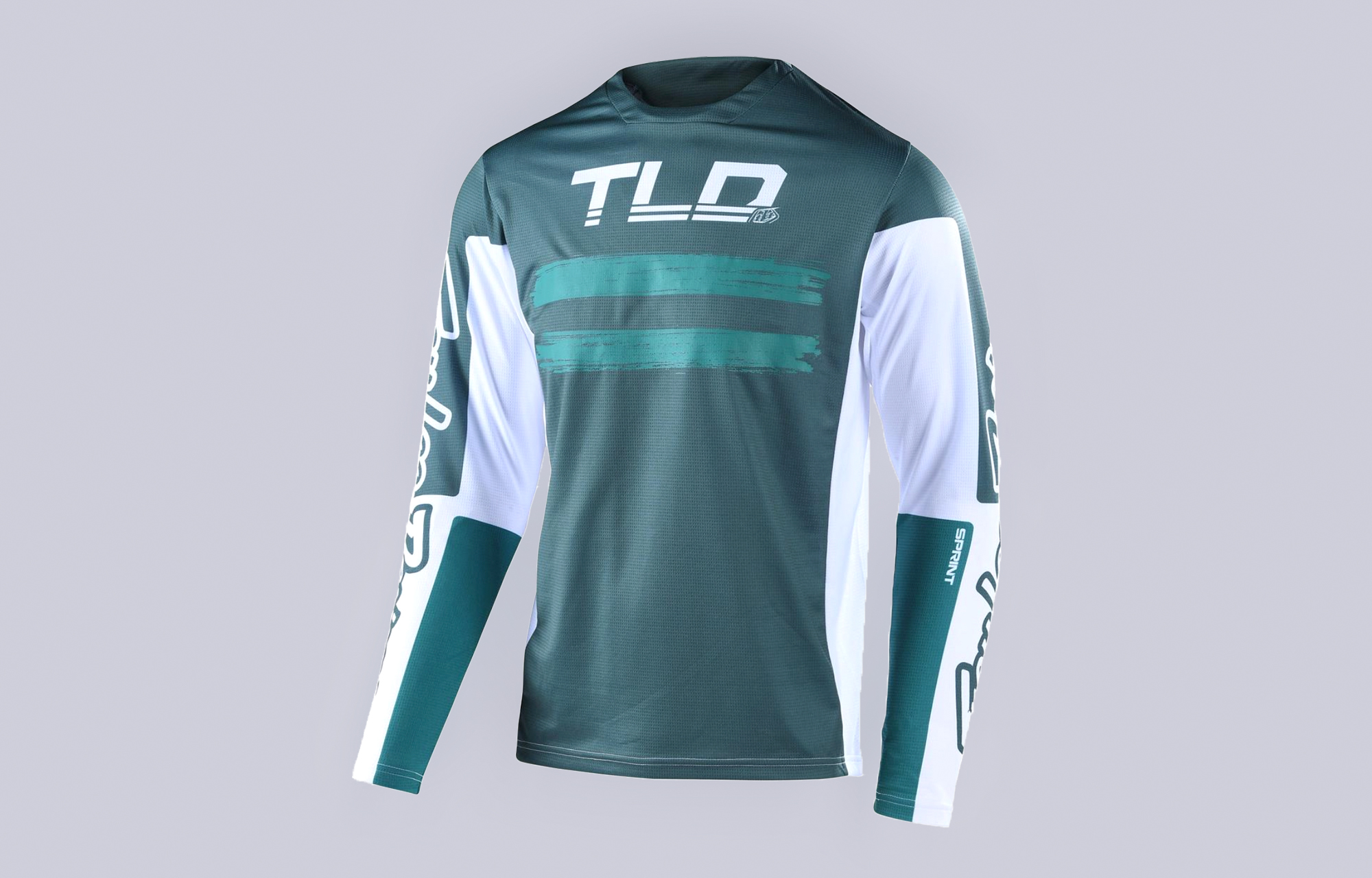 TROY LEE DESIGNS LONG SLEEVE SPRINT JERSEY - MARKER JUNGLE image number 0