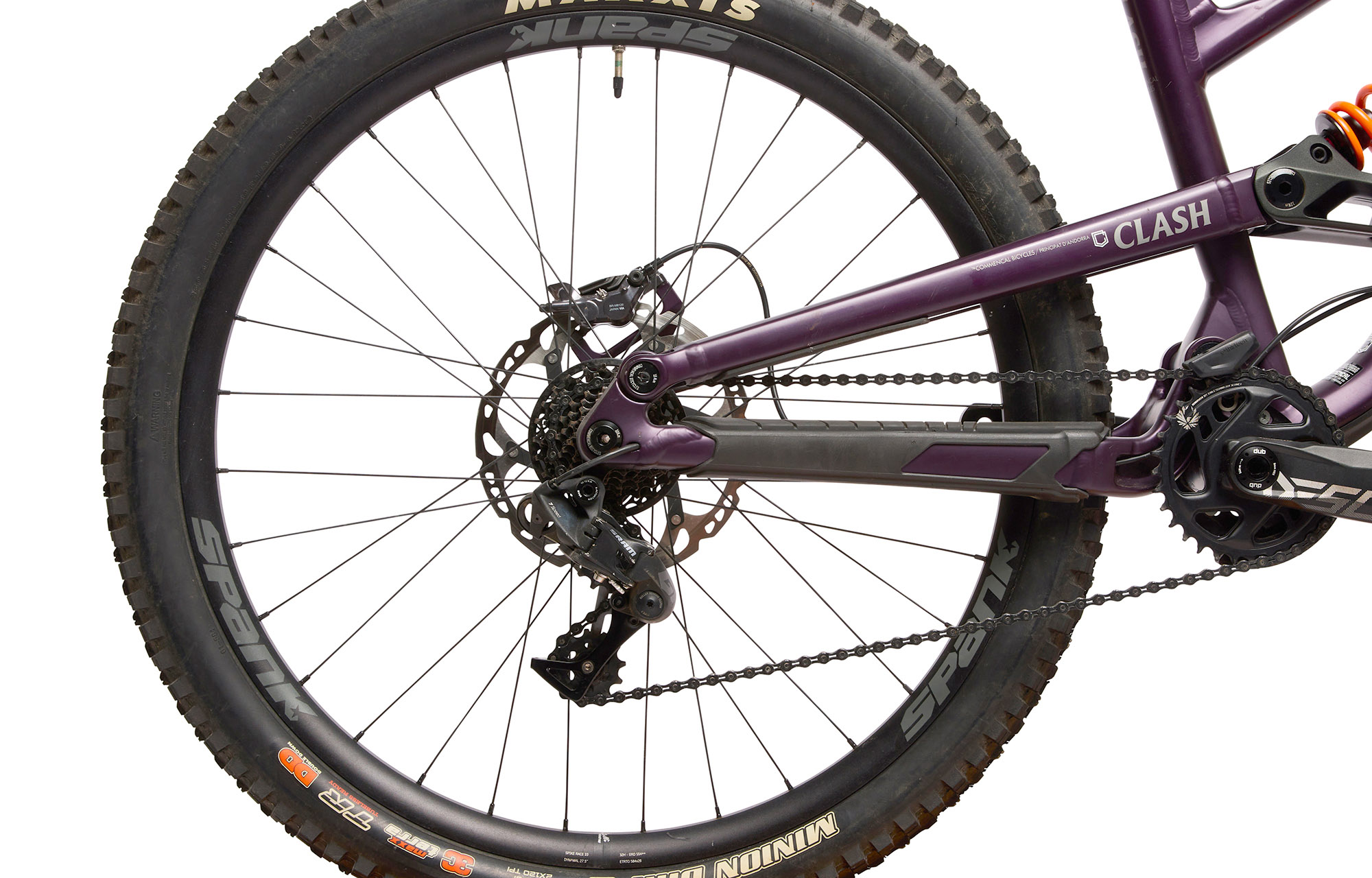 COMMENCAL CLASH PARK EDITION METALLIC PURPLE - M (22131702) image number null