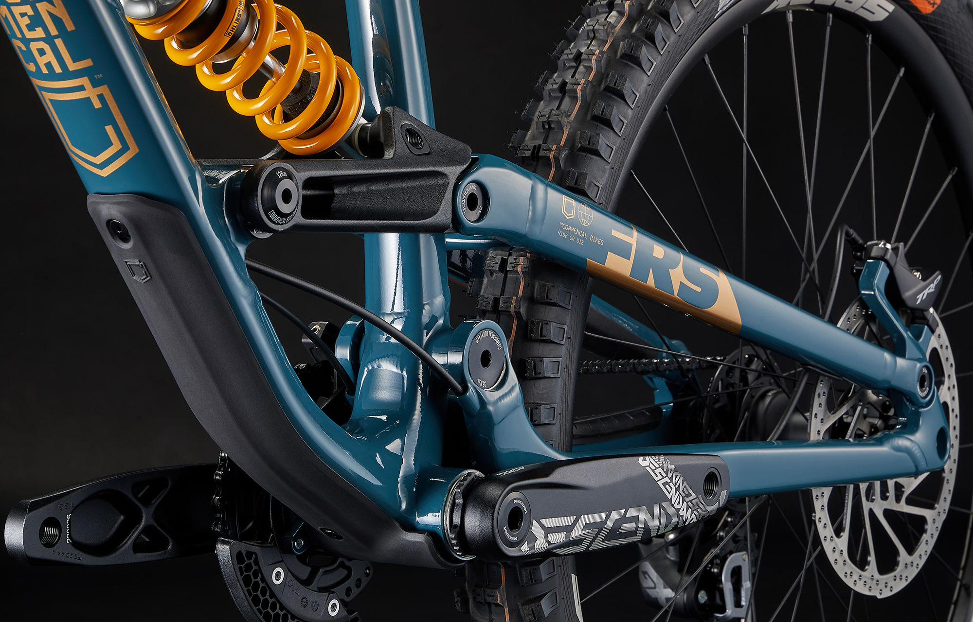 COMMENCAL FRS OHLINS EDITION AQUA BLUE image number null