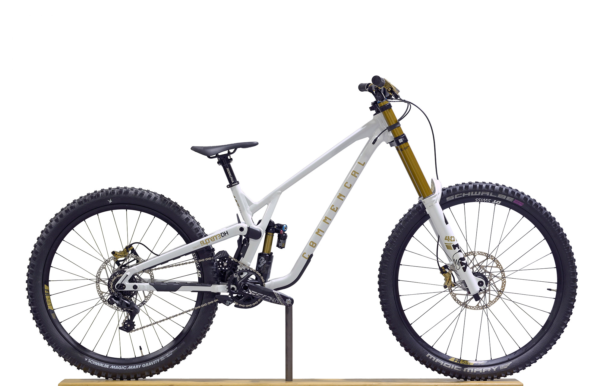 COMMENCAL SUPREME DH V5 SIGNATURE LTD PURE WHITE - L (23151003) image number null