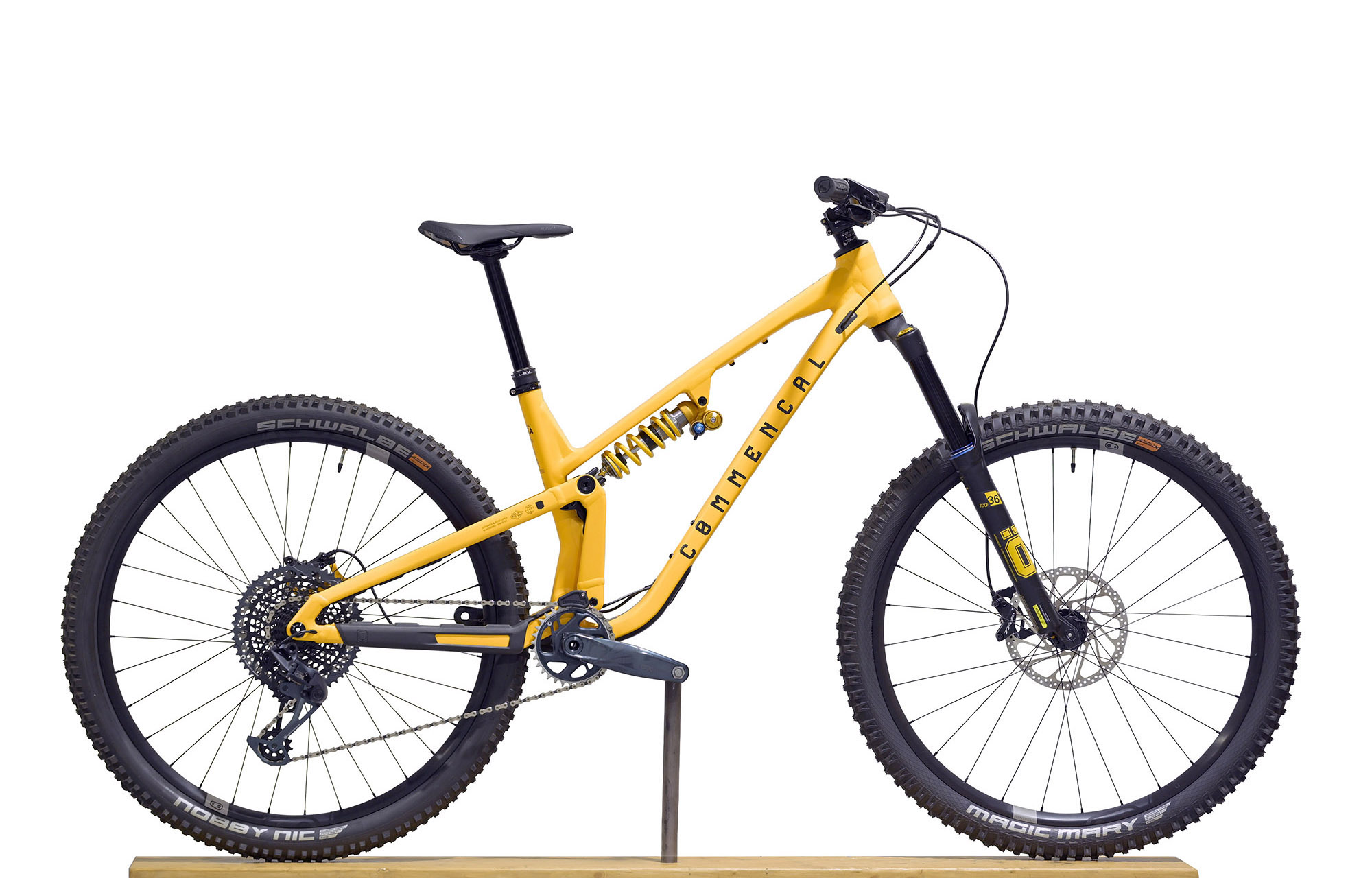 COMMENCAL META V5 OHLINS EDITION YELLOW - M (23122402) image number null