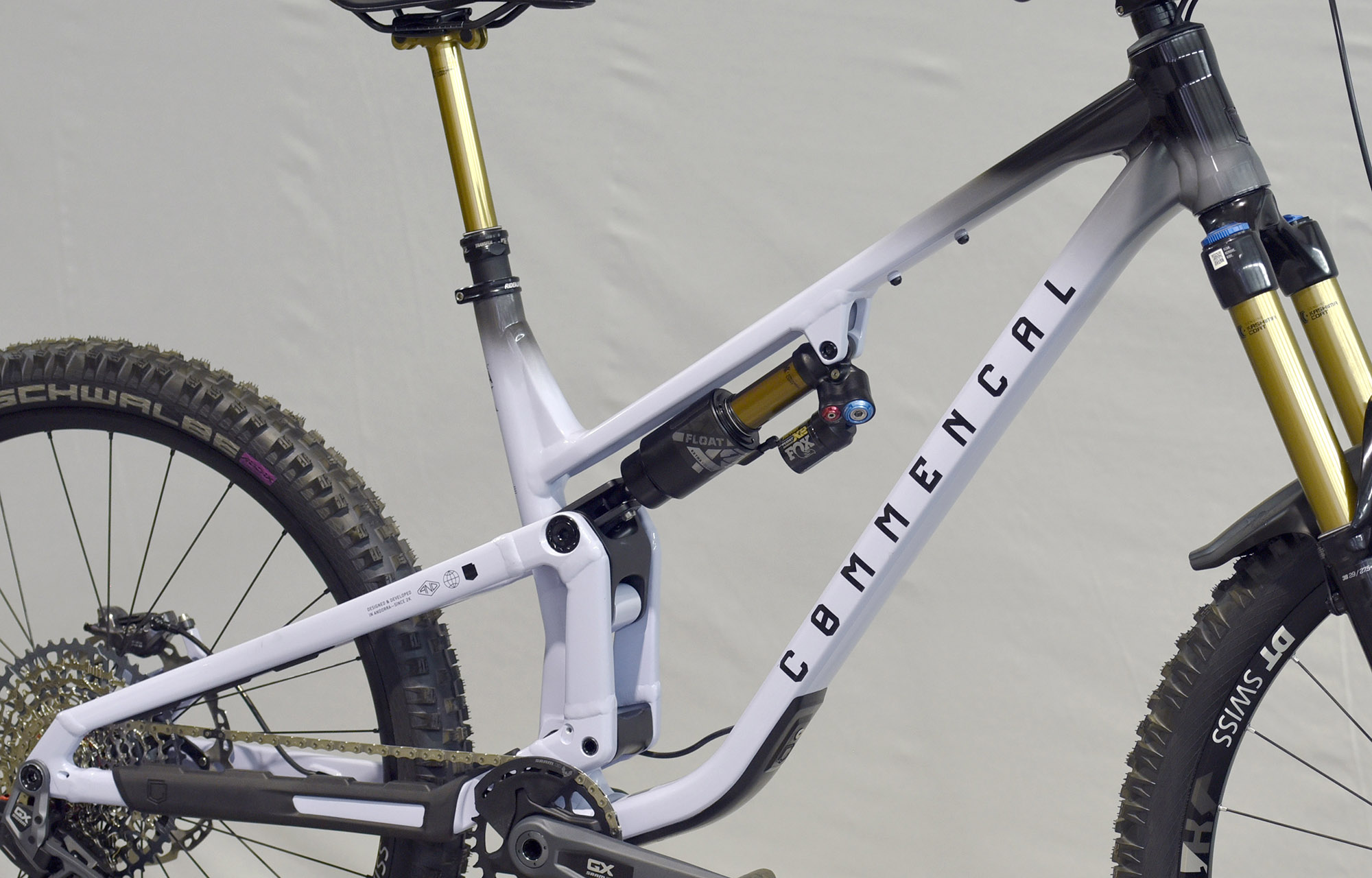 COMMENCAL META SX V5 T-TYPE LIGHT PURPLE / BLACK ALC - L (23100066) image number null