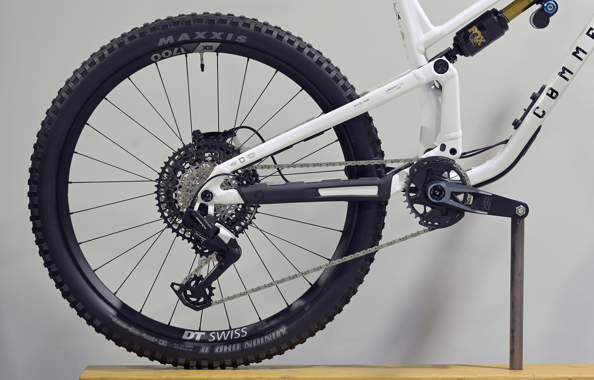 COMMENCAL META SX V5 SIGNATURE PURE WHITE - L (25132503) image cover number large 0