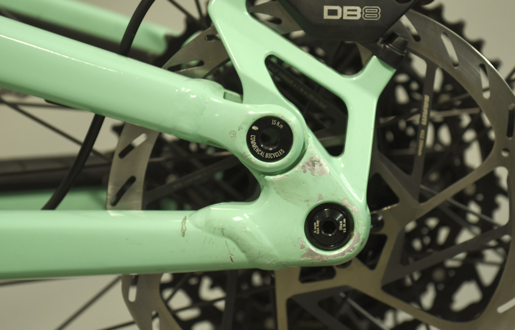 COMMENCAL CLASH RIDE EMERALD GREEN NEW ROCKSHOX - M (23130102) image number null