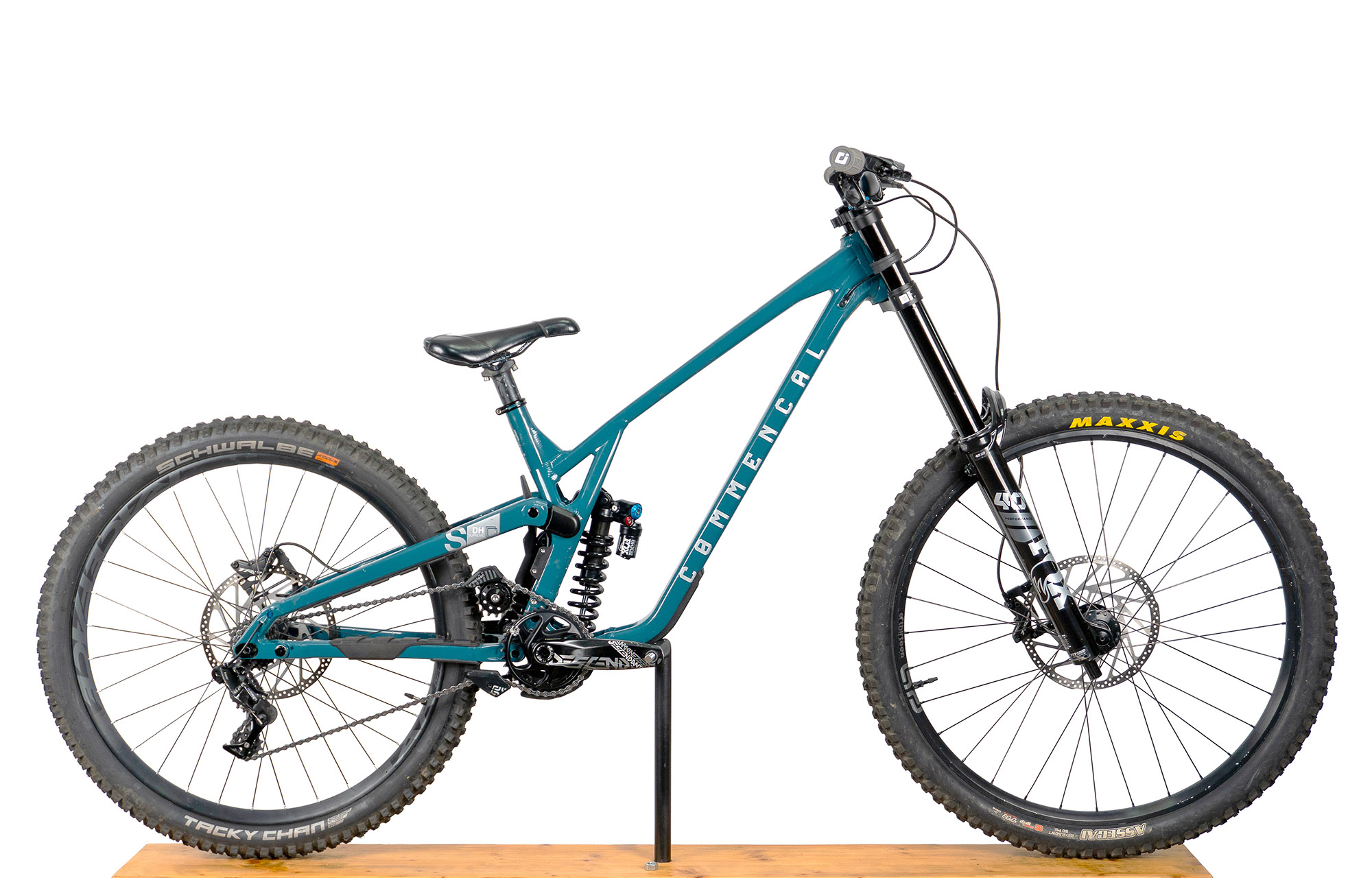COMMENCAL SUPREME DH V5 ESSENTIAL AQUA BLUE - L (23150103) image number null