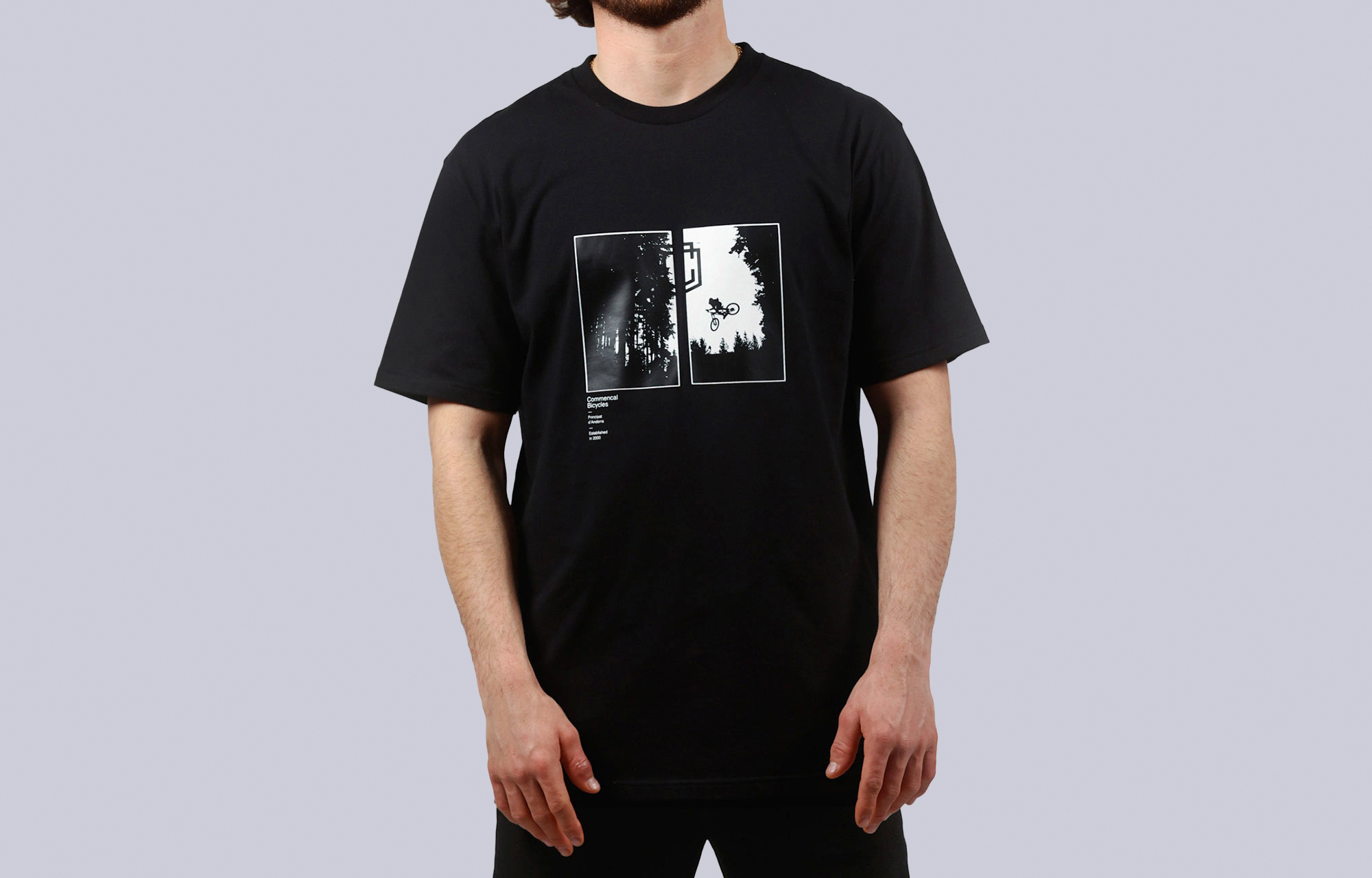 T-SHIRT COMMENCAL PHOTOGRAPHY BLACK image number 0