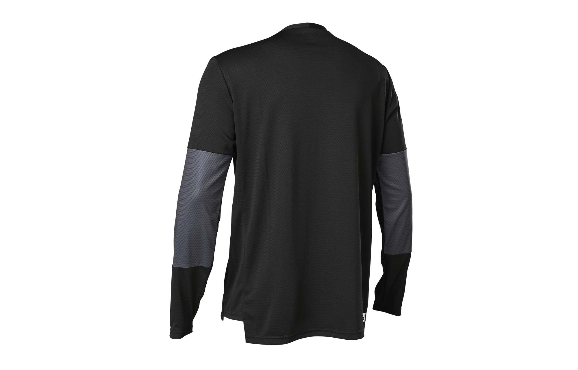 FOX DEFEND LONG SLEEVE JERSEY BLACK image number 0